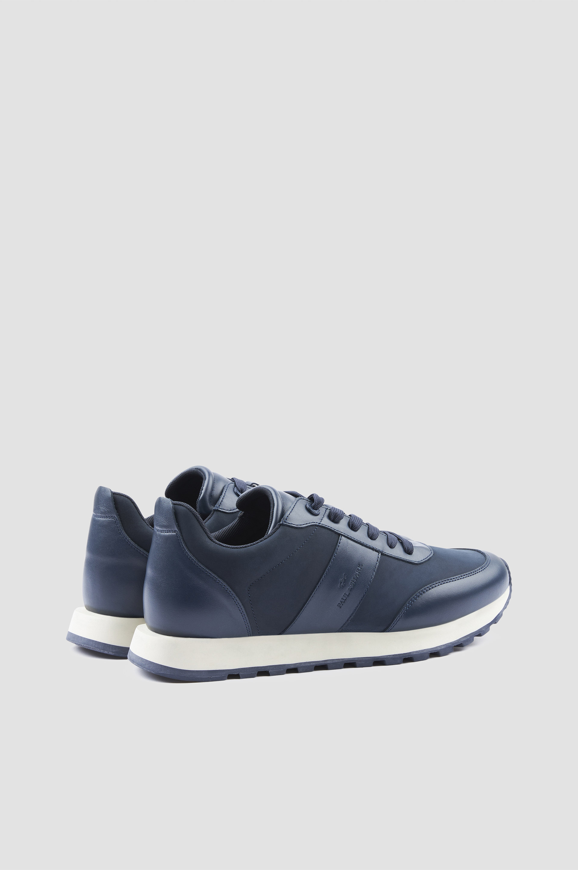 Suede and leather sneakers image number 2 Suede and leather sneakers image number 2