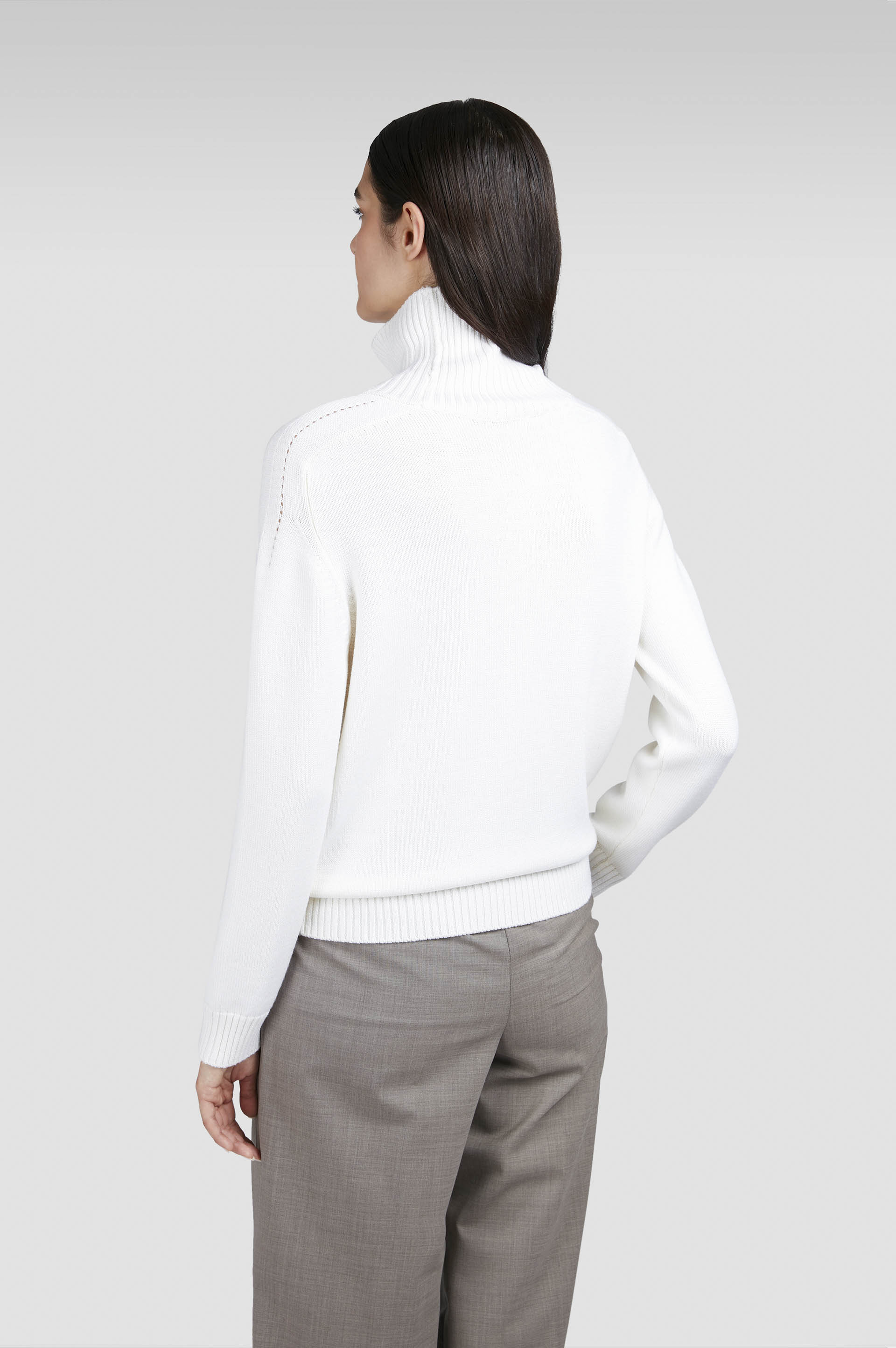 Pull à col roulé en laine Merino Extrafine image number 3