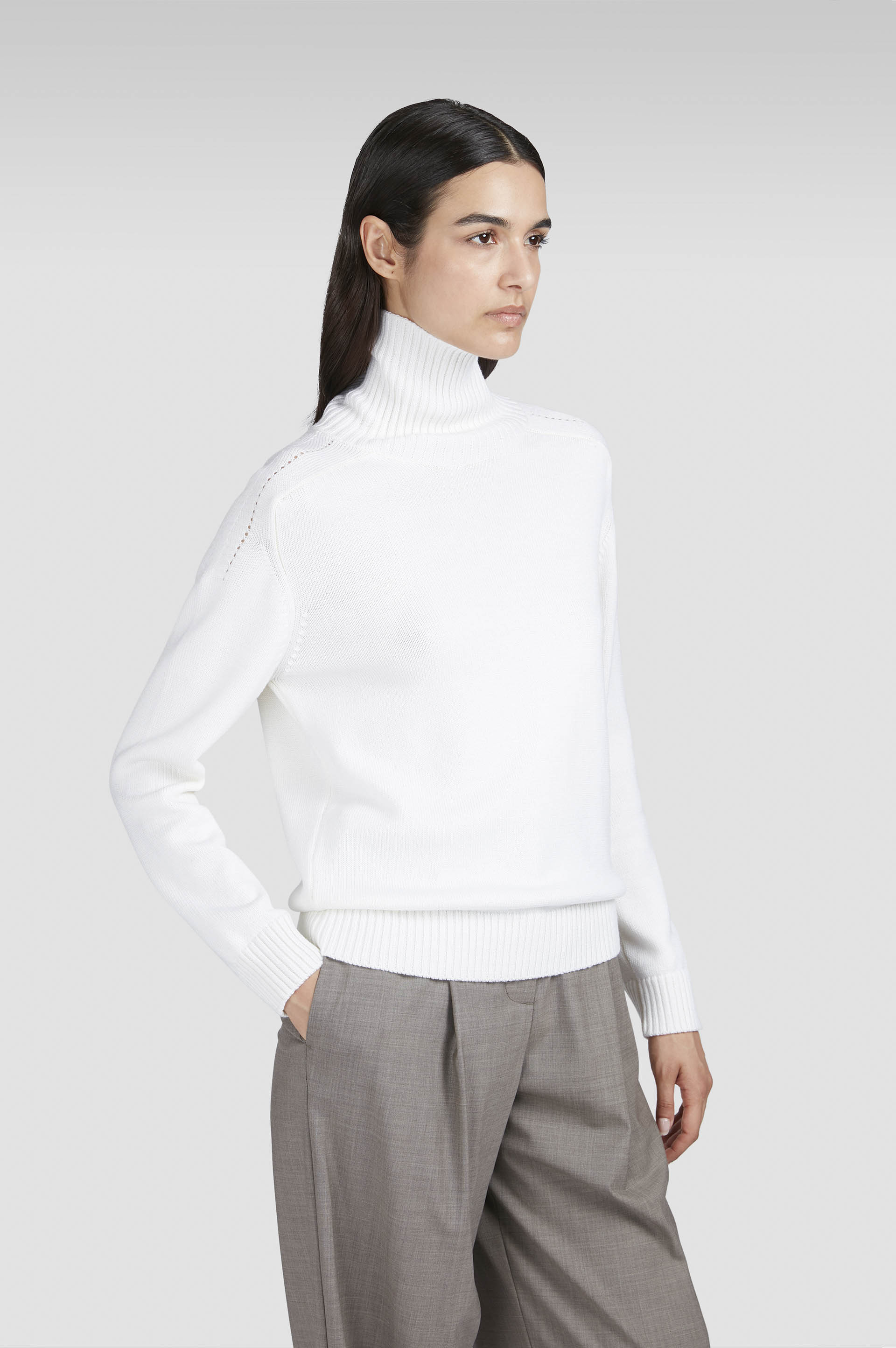 Pull à col roulé en laine Merino Extrafine image number 0