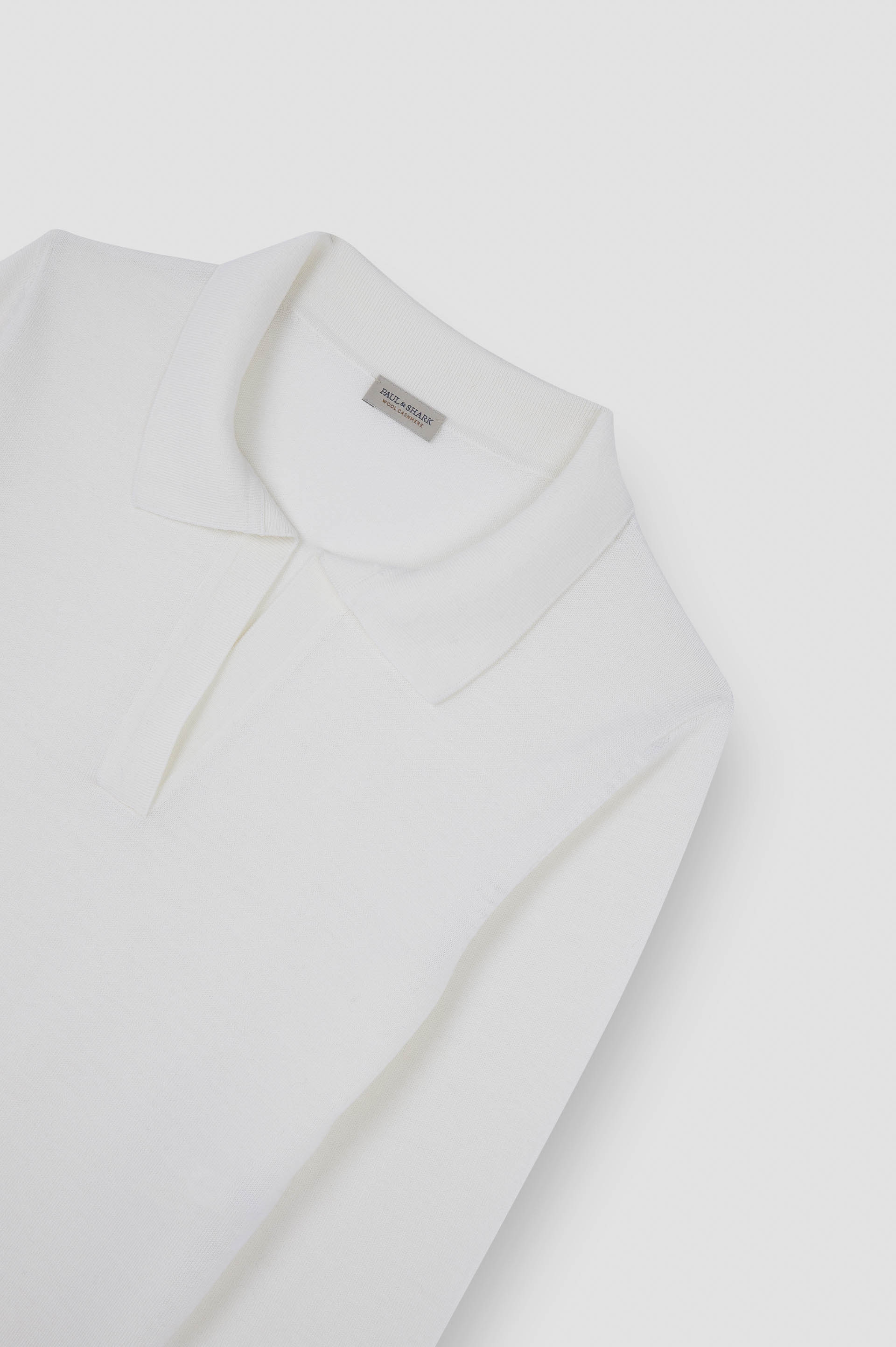 Wool and cashmere polo Shirt image number 5 Wool and cashmere polo Shirt image number 5