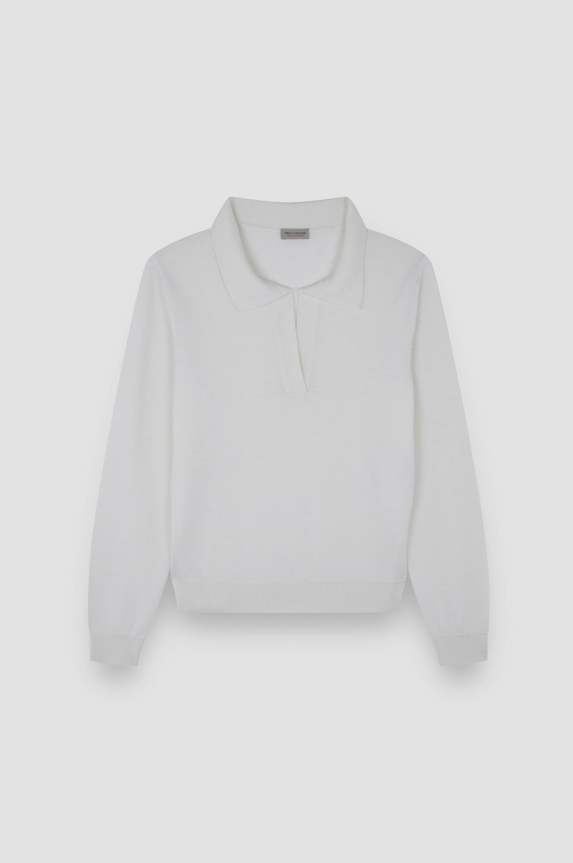 Wool and cashmere polo Shirt image number 1 Wool and cashmere polo Shirt image number 1