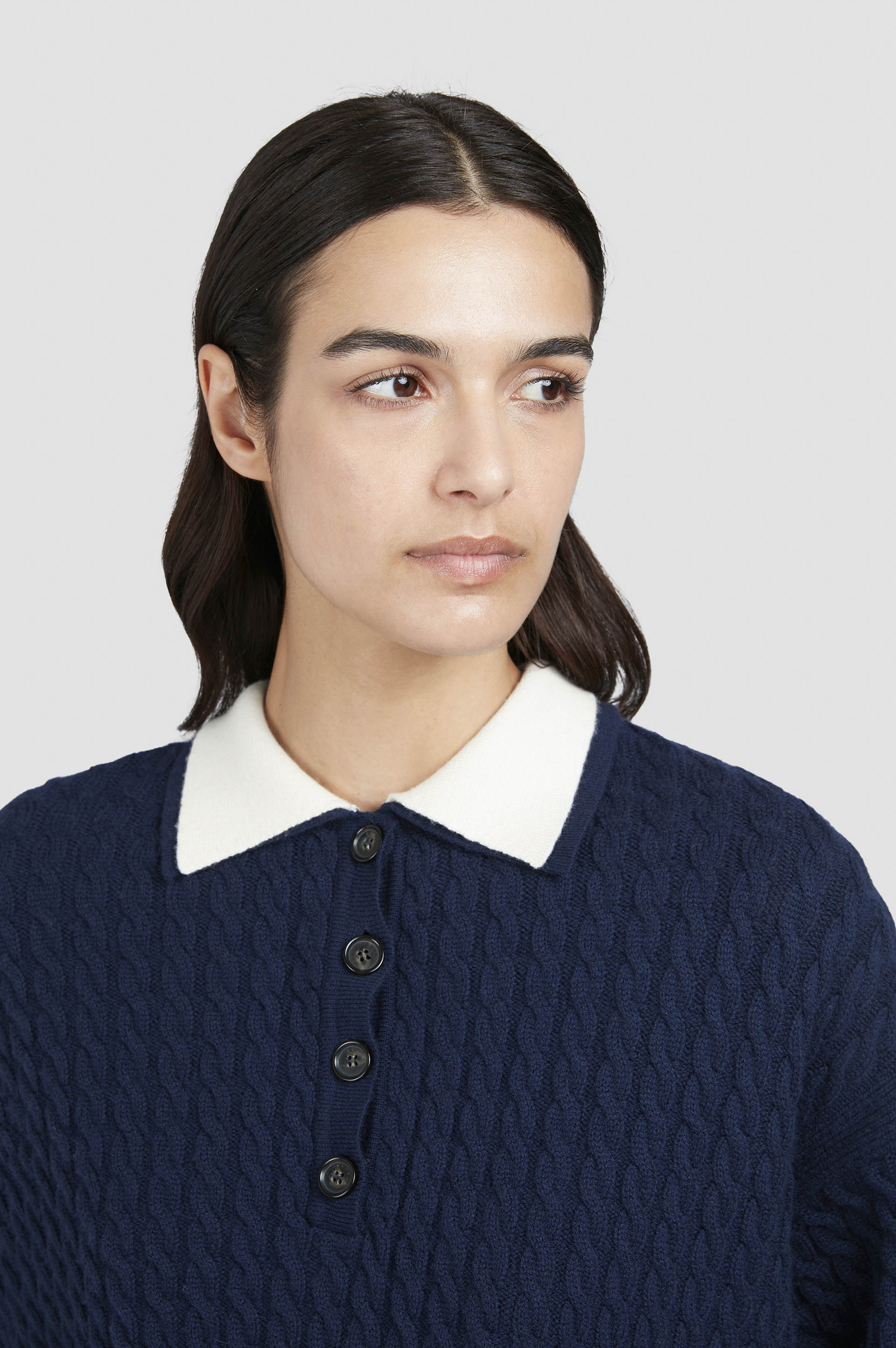 Polo in lana e cashmere image number 4 Polo in lana e cashmere image number 4