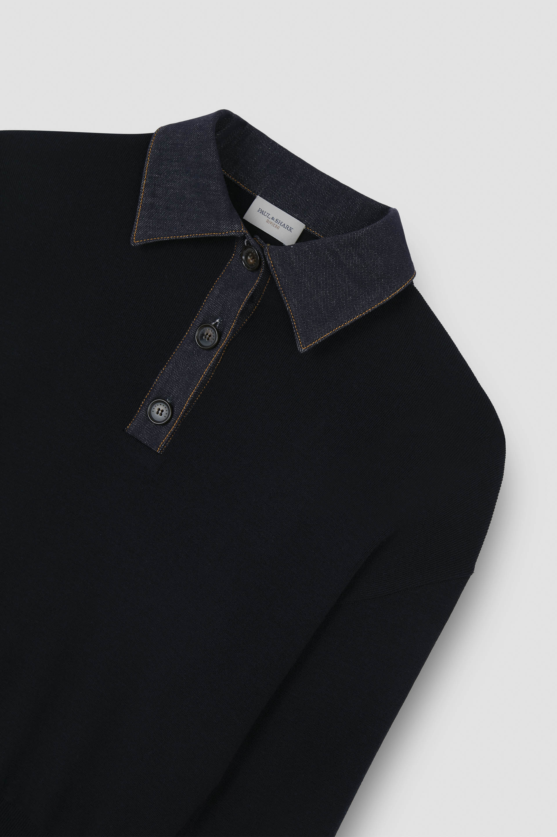 Polo in lana Stretch image number 5 Polo in lana Stretch image number 5