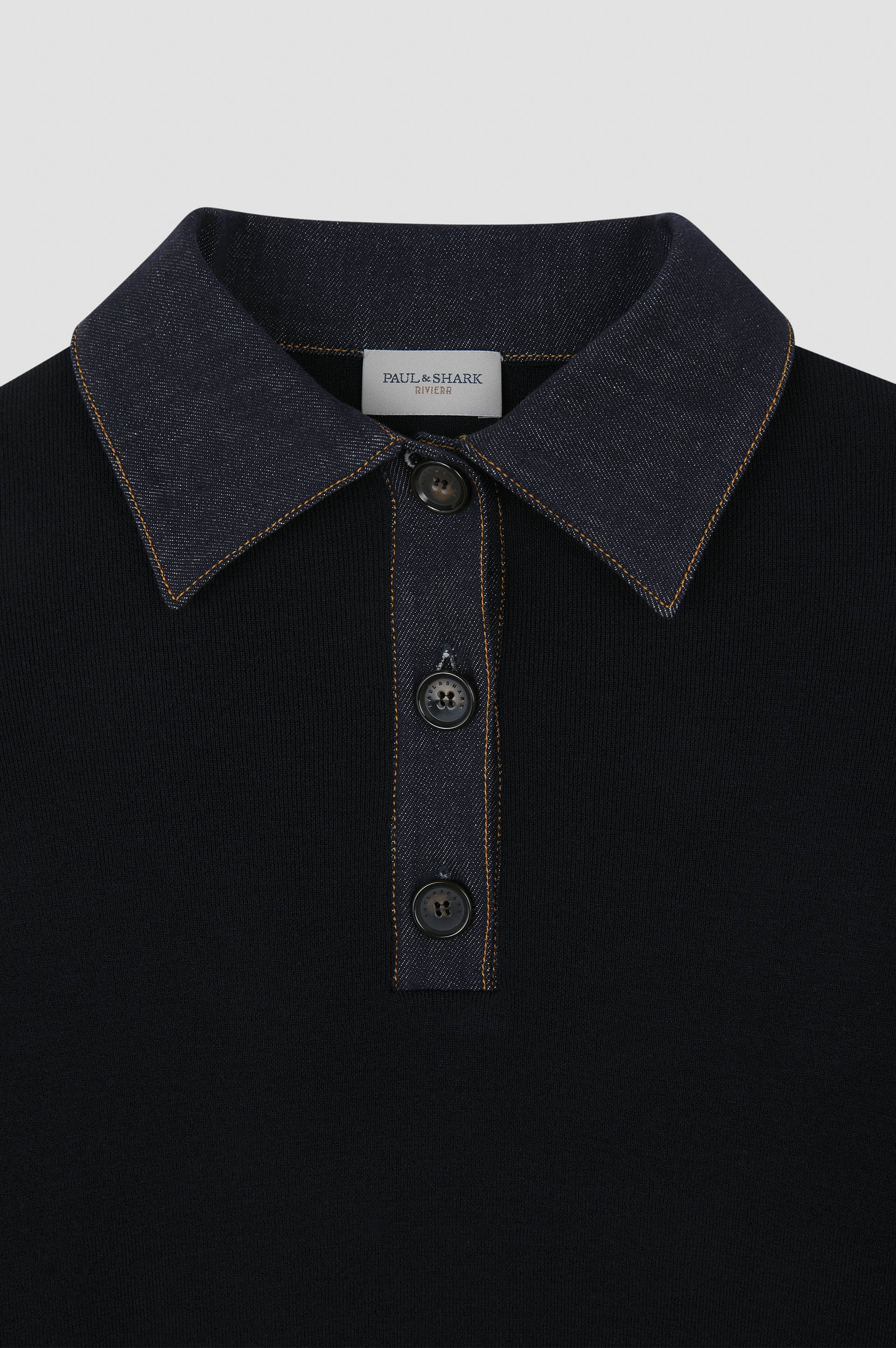 Polo in lana Stretch image number 6 Polo in lana Stretch image number 6