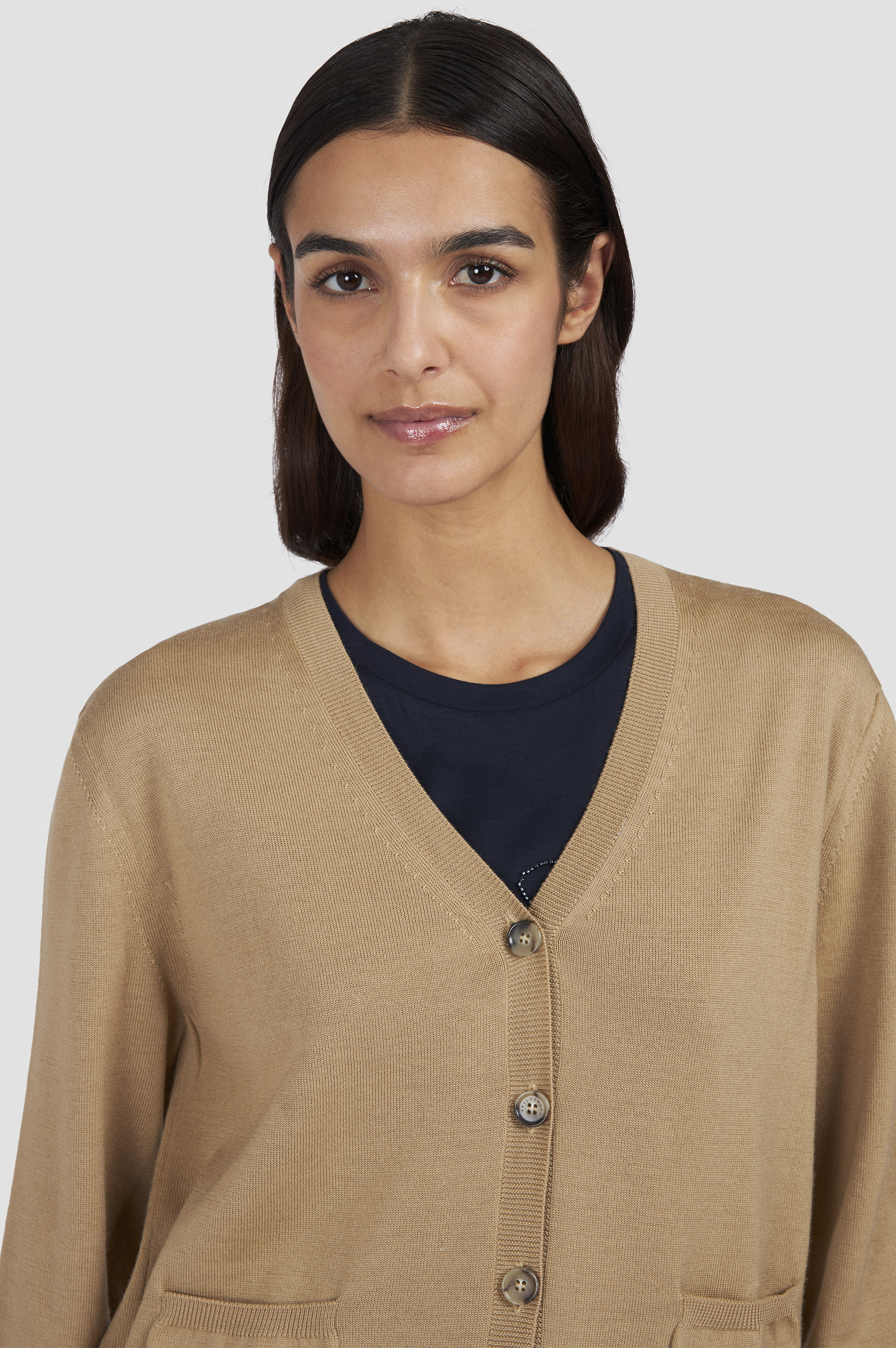 Cardigan en laine et cachemire image number 4 Cardigan en laine et cachemire image number 4
