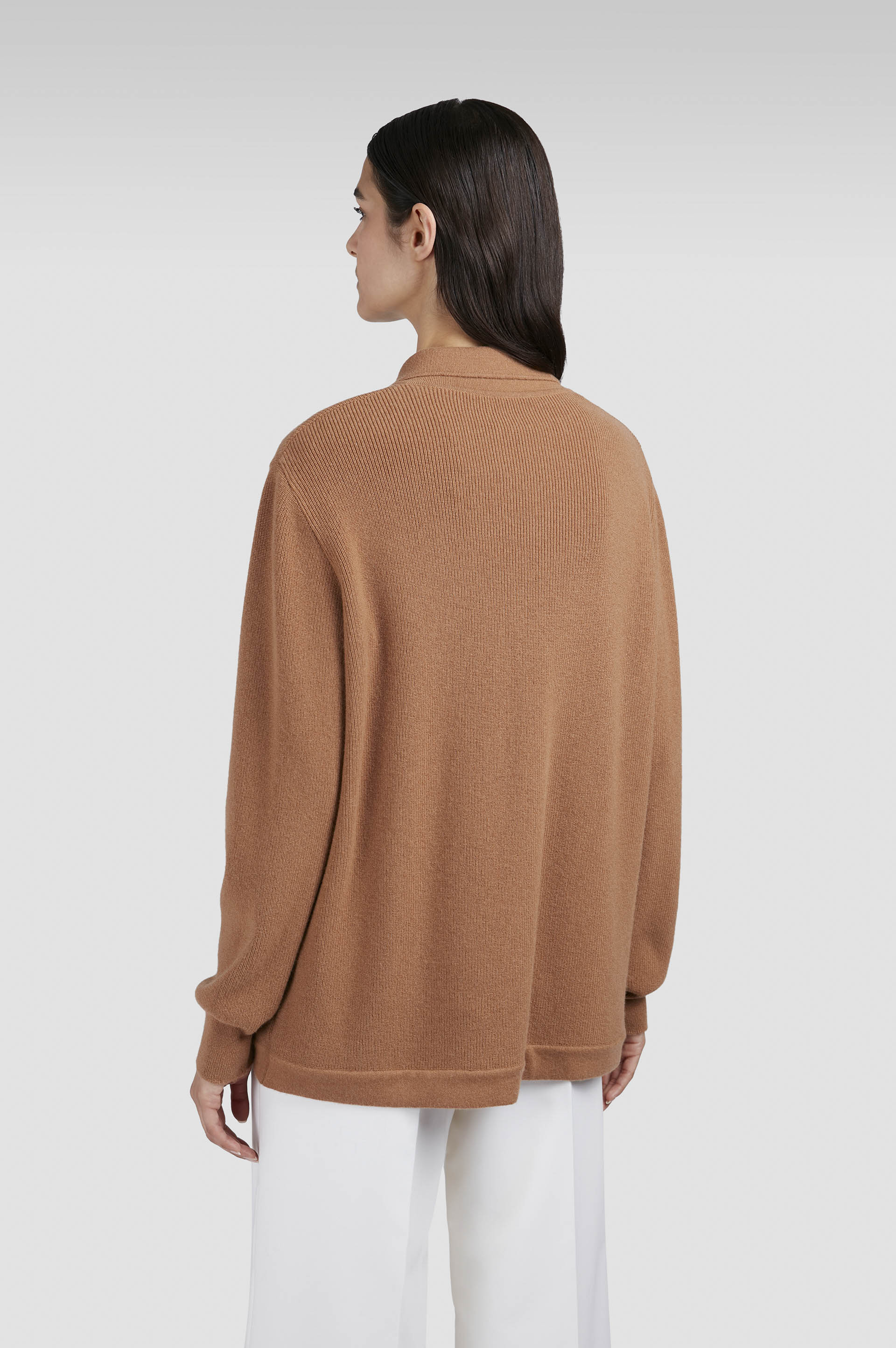 Wool and cashmere cardigan image number 3 Wool and cashmere cardigan image number 3