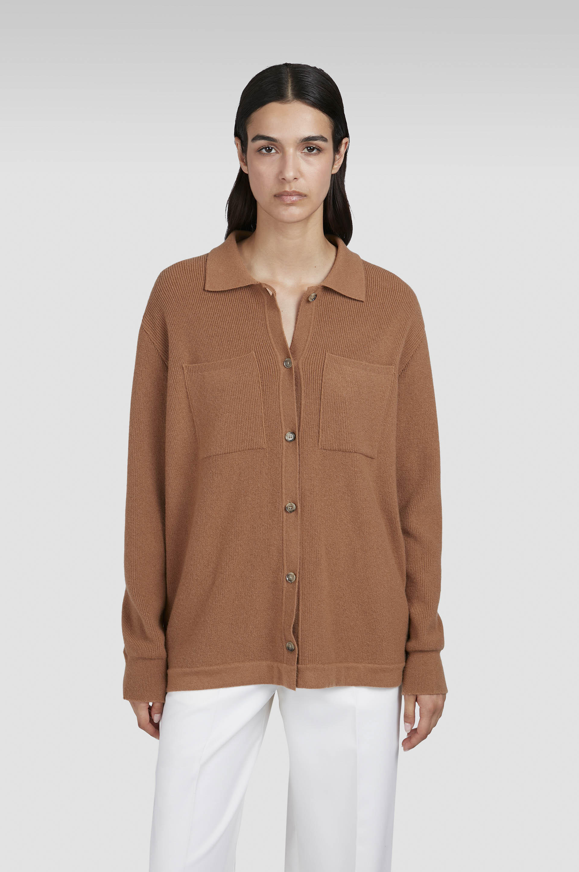 Wool and cashmere cardigan image number 0 Wool and cashmere cardigan image number 0