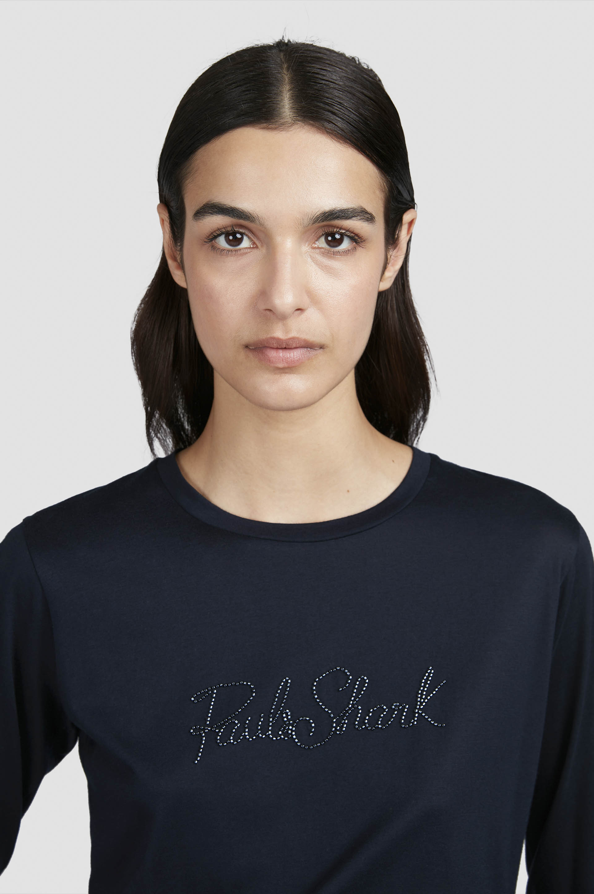 X-Soft cotton t-shirt with logo embroidery image number 4 X-Soft cotton t-shirt with logo embroidery image number 4
