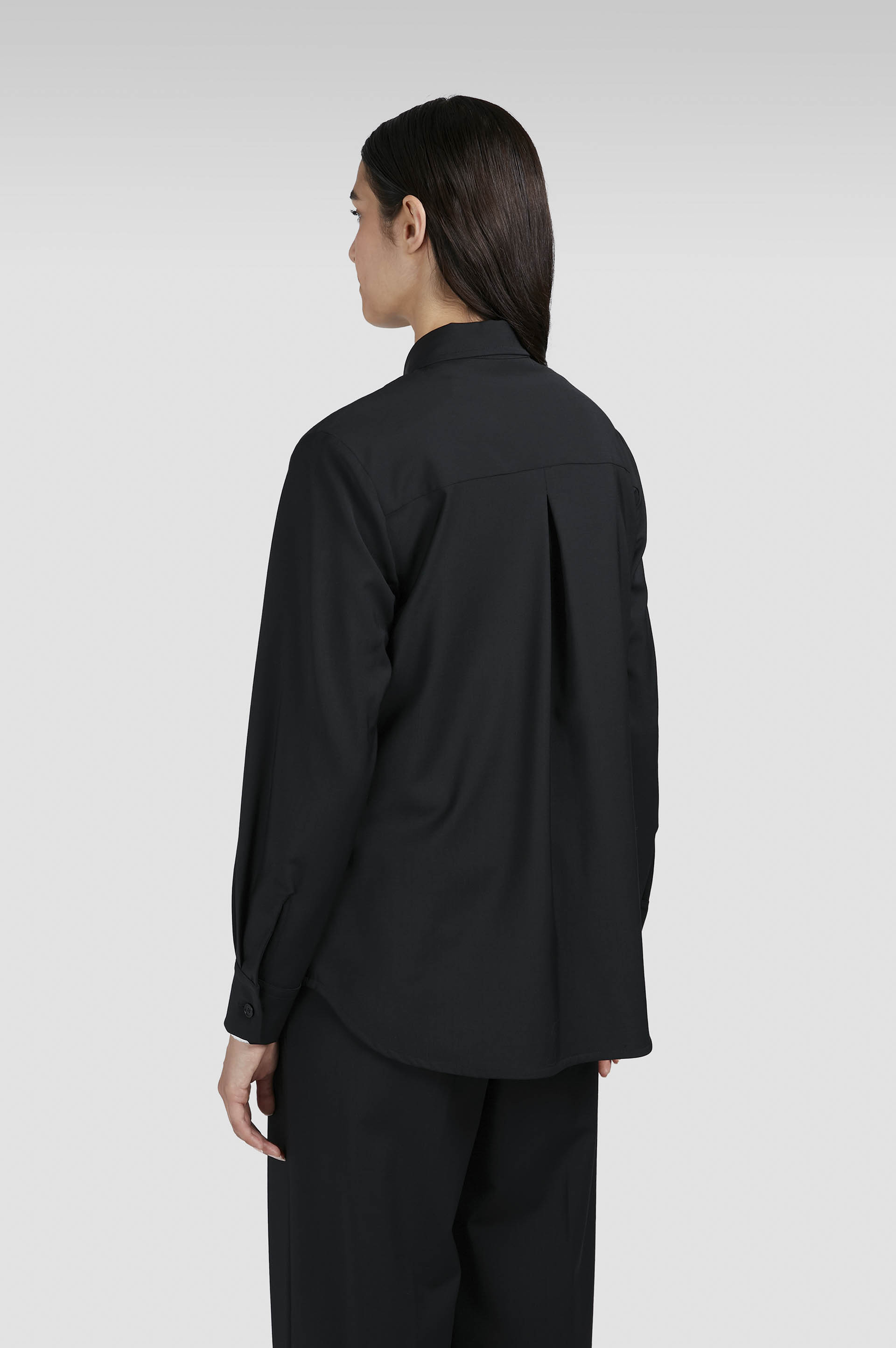 Stretch-Woll-Overshirt image number 3 Stretch-Woll-Overshirt image number 3