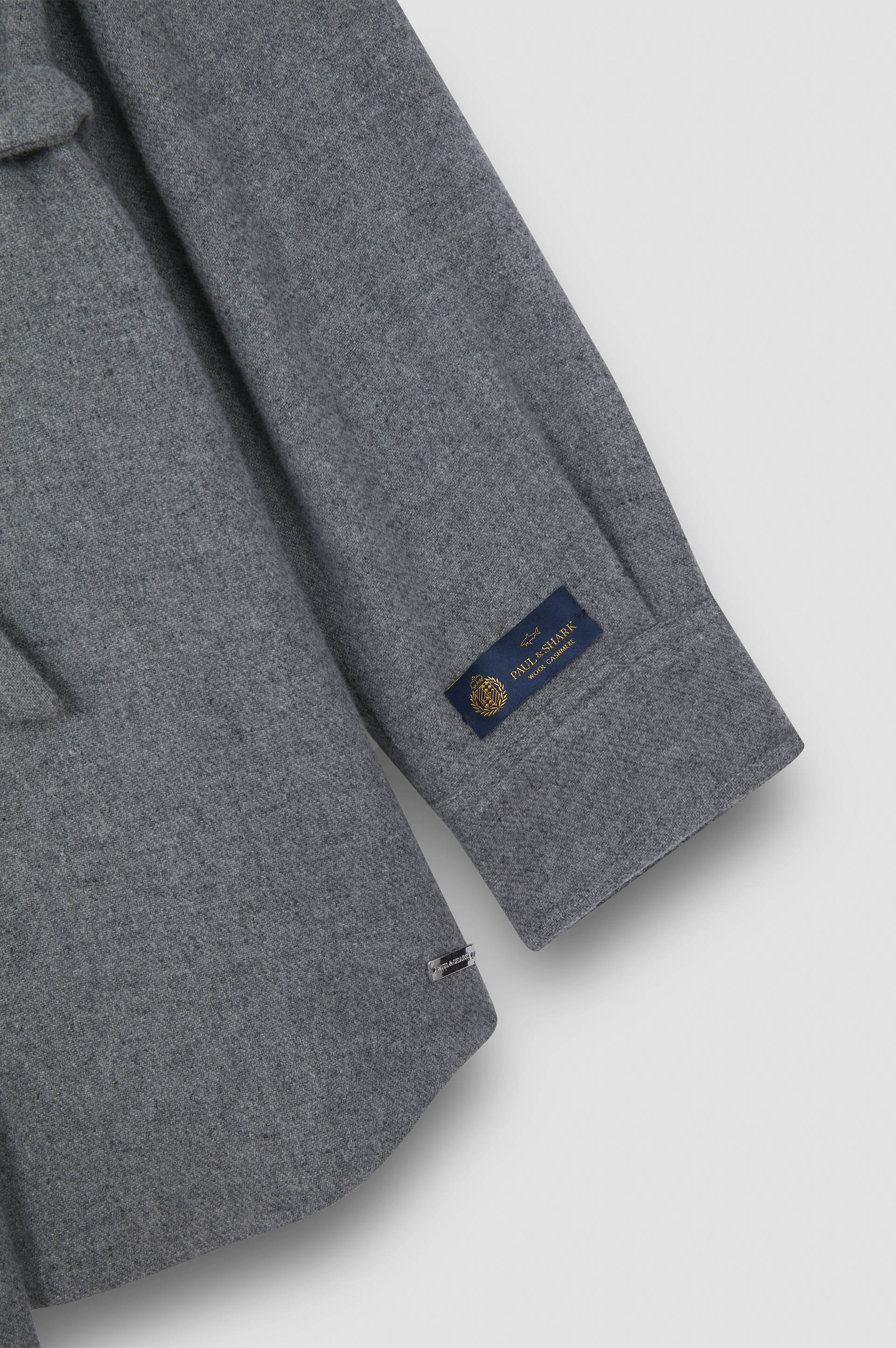 Chemise overshirt en laine et cachemire image number 6