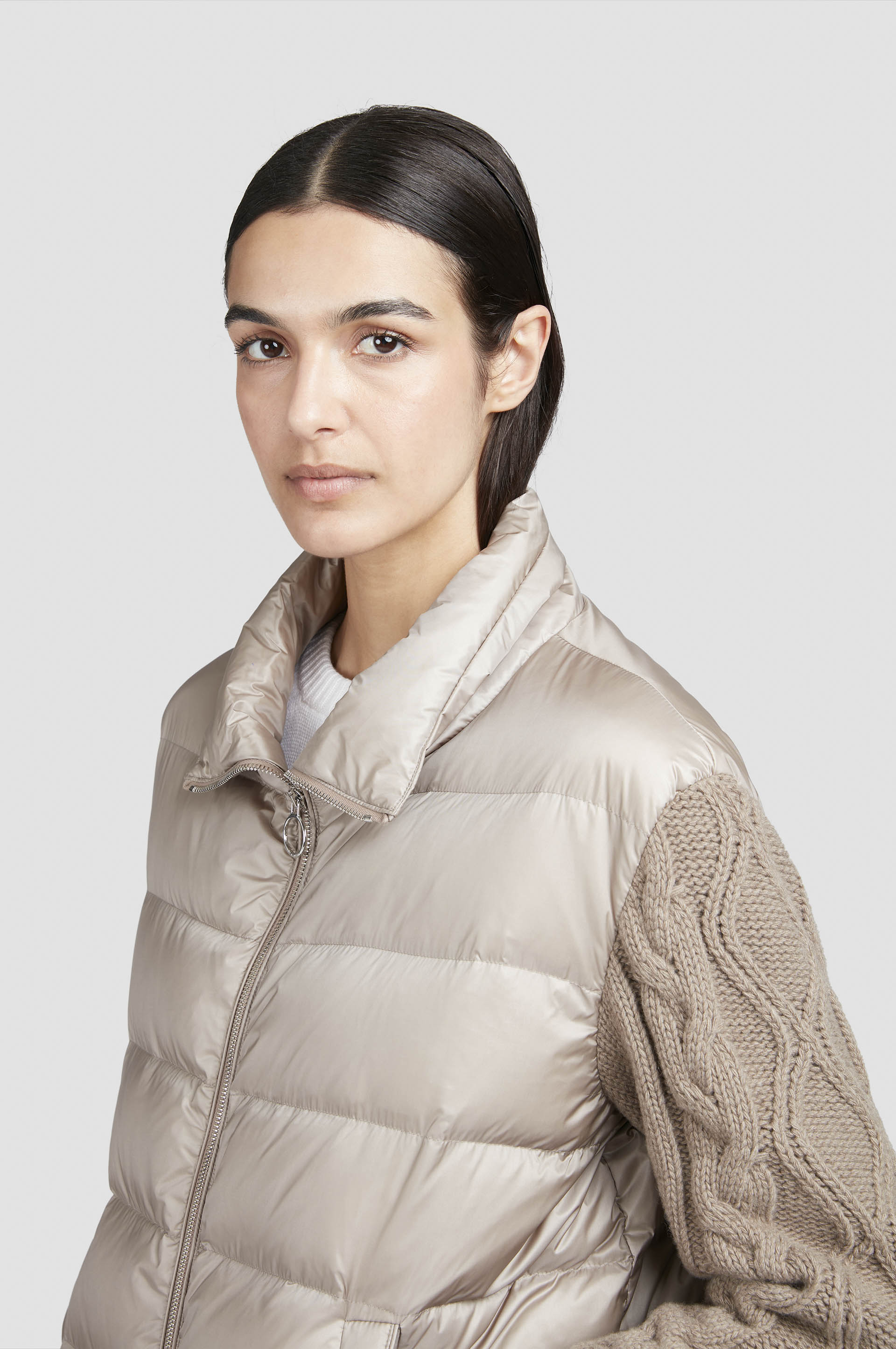 Doudoune hybride brillante image number 4