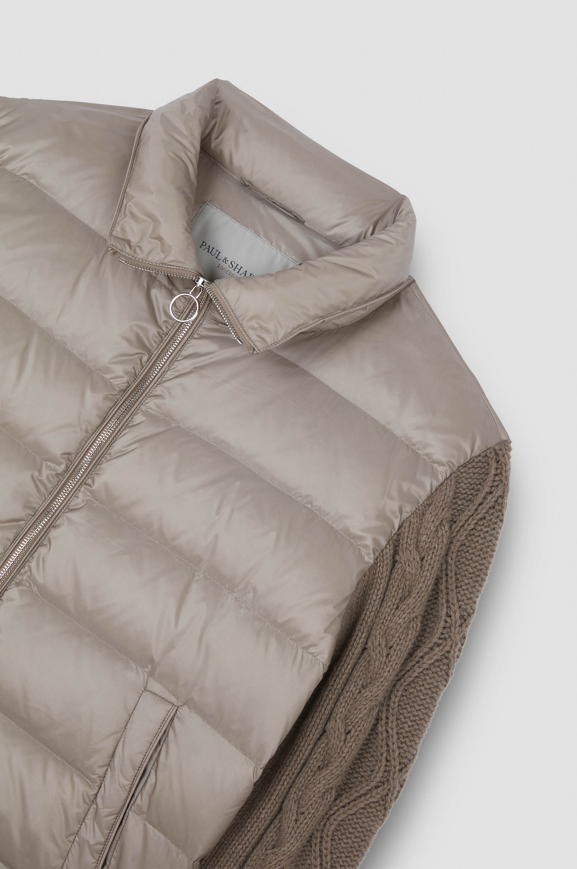 Doudoune hybride brillante image number 6