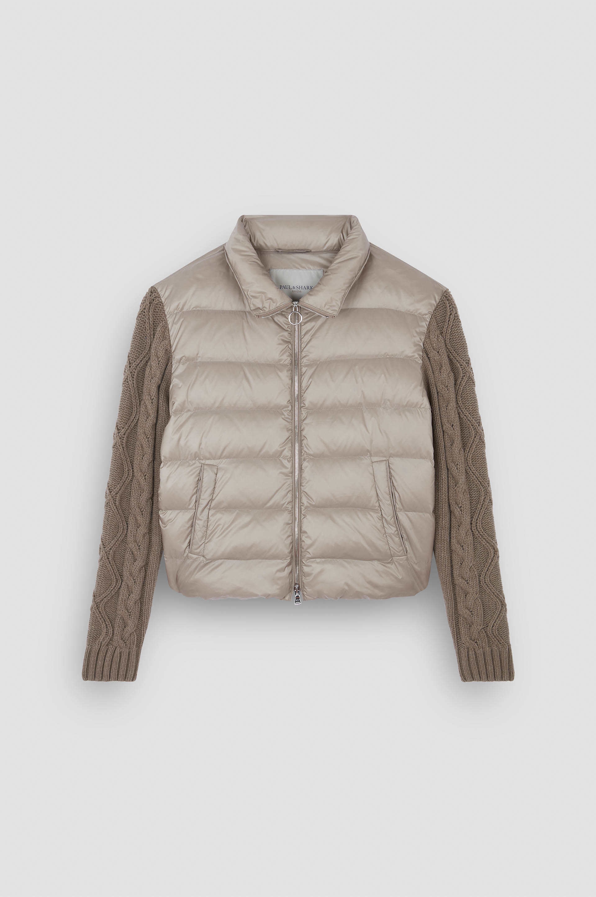 Doudoune hybride brillante image number 1