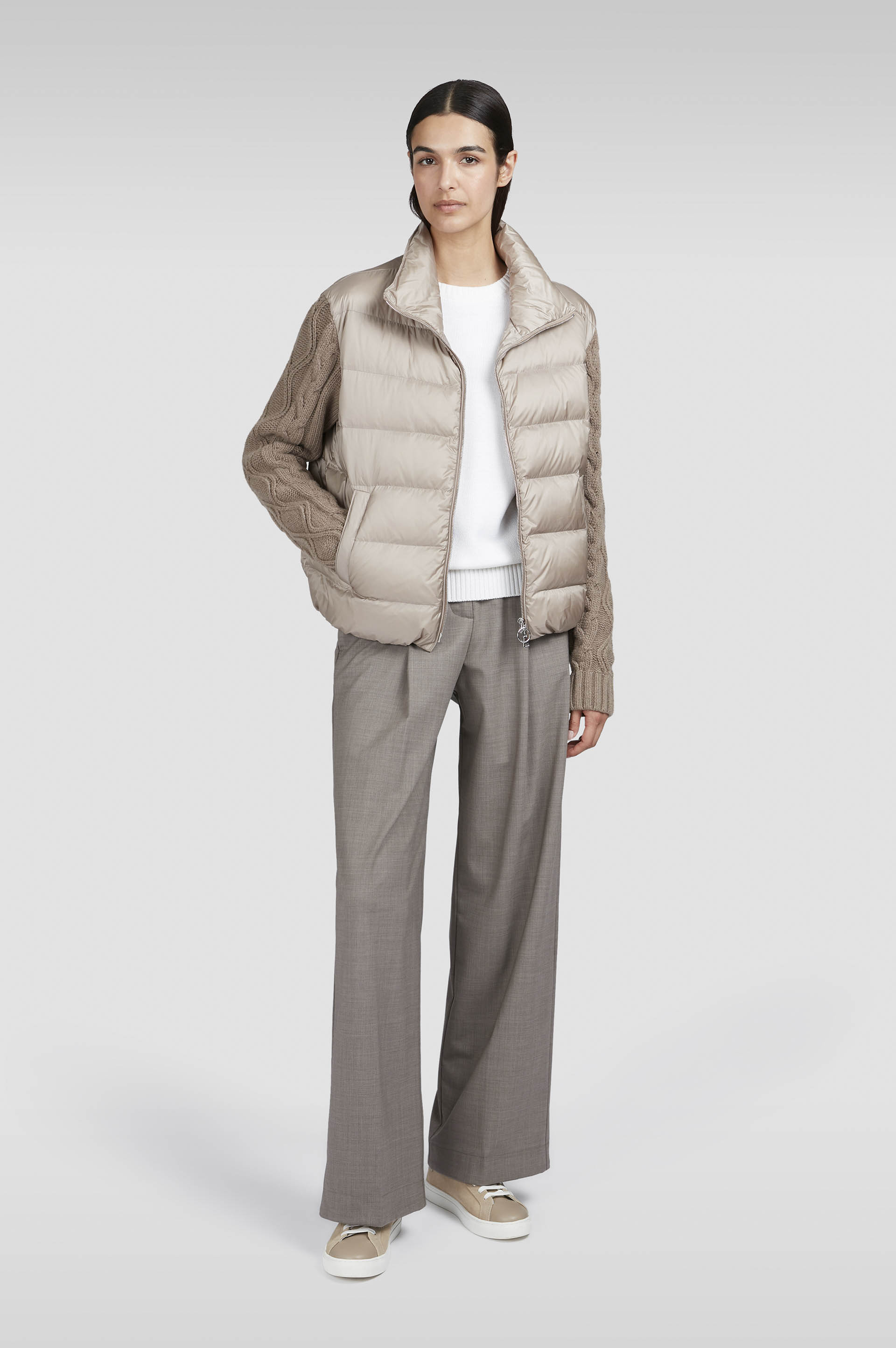 Doudoune hybride brillante image number 2