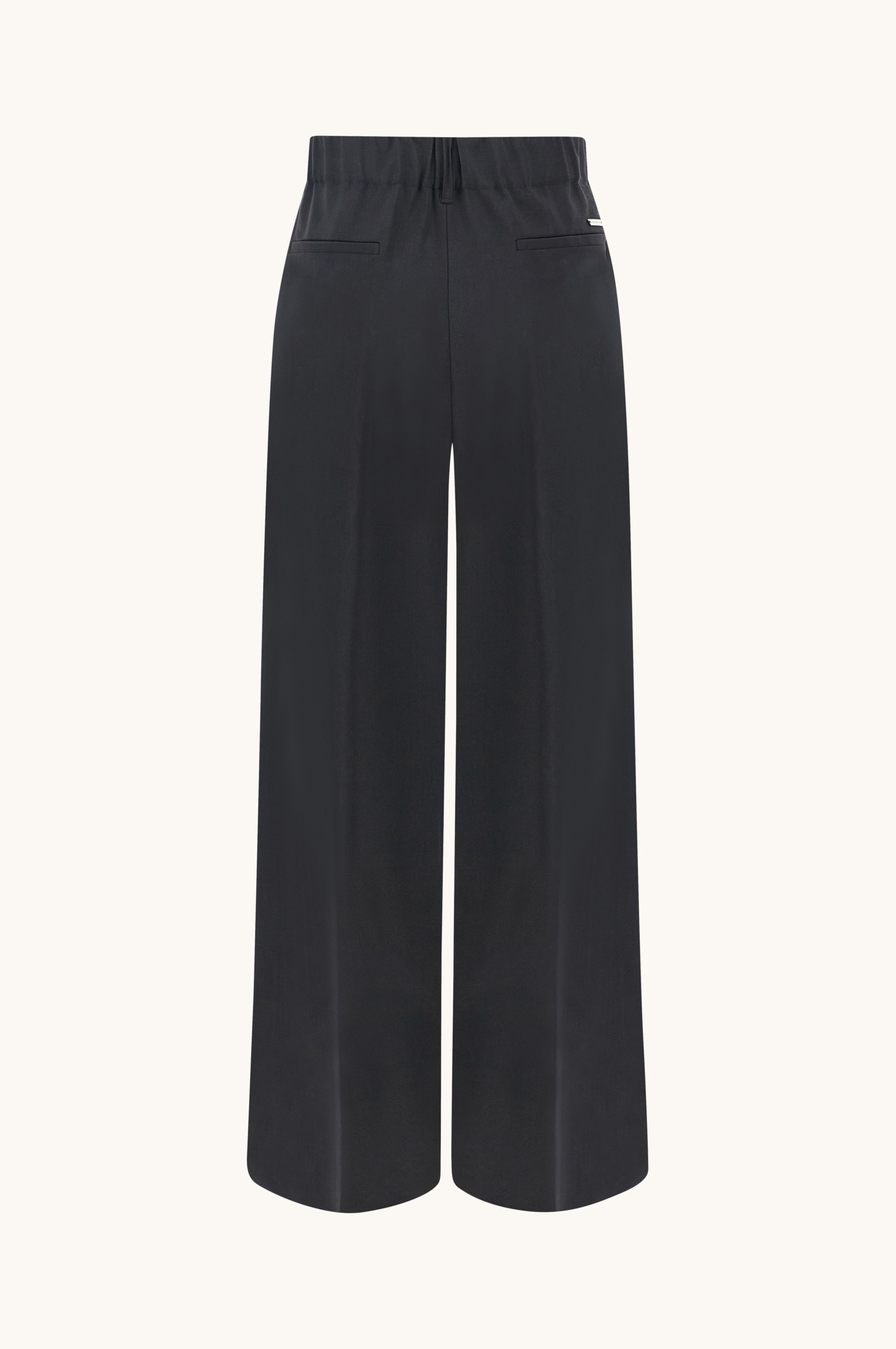 Wool stretch wide leg trousers image number 6