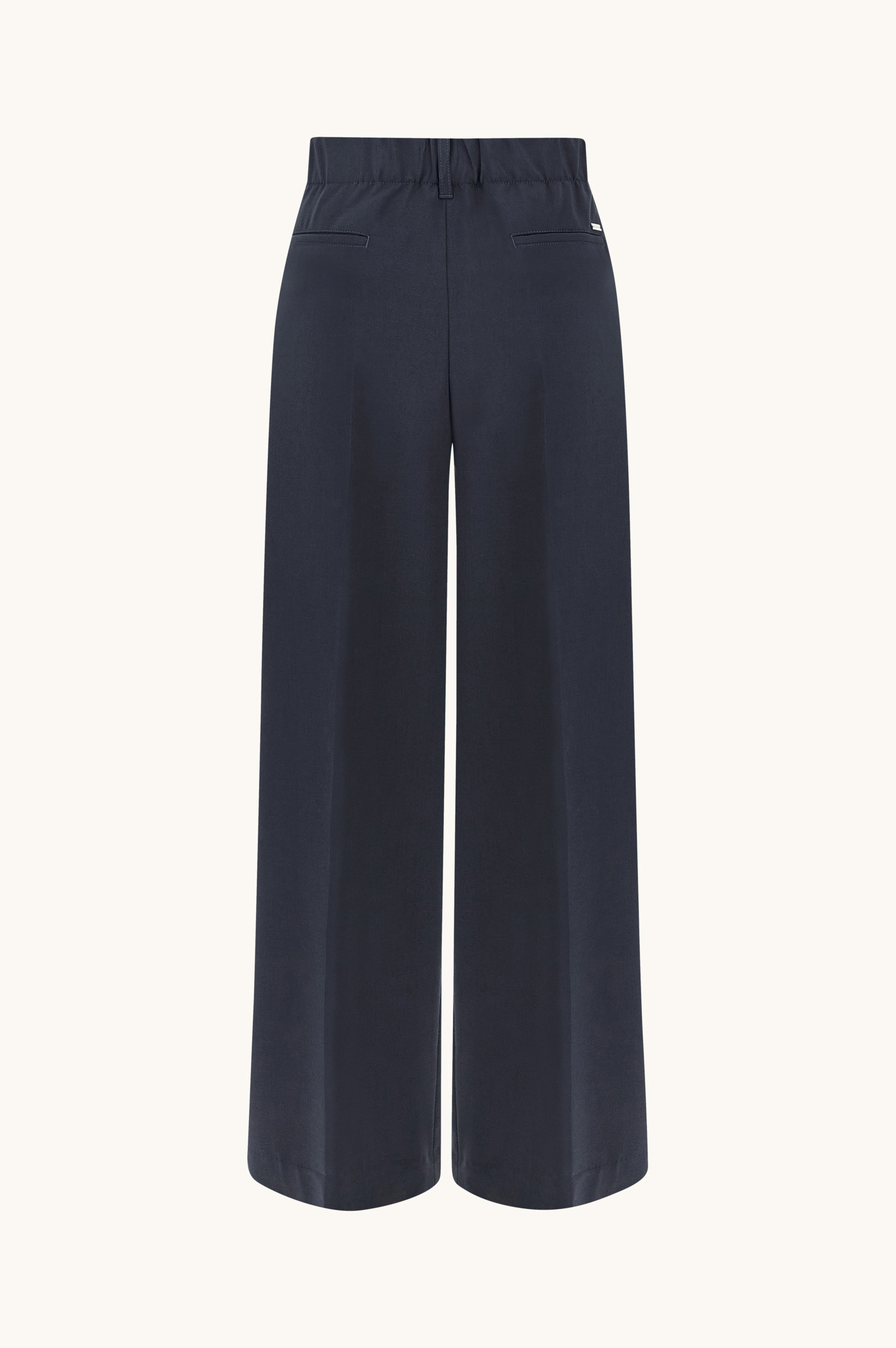 Wool stretch wide leg trousers image number 5