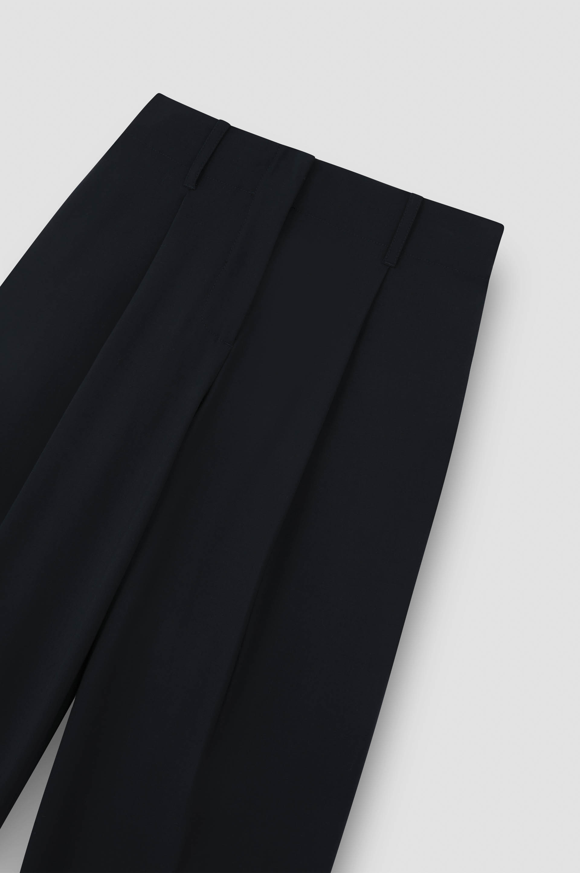 Pantalone wide leg in lana stretch image number 5 Pantalone wide leg in lana stretch image number 5