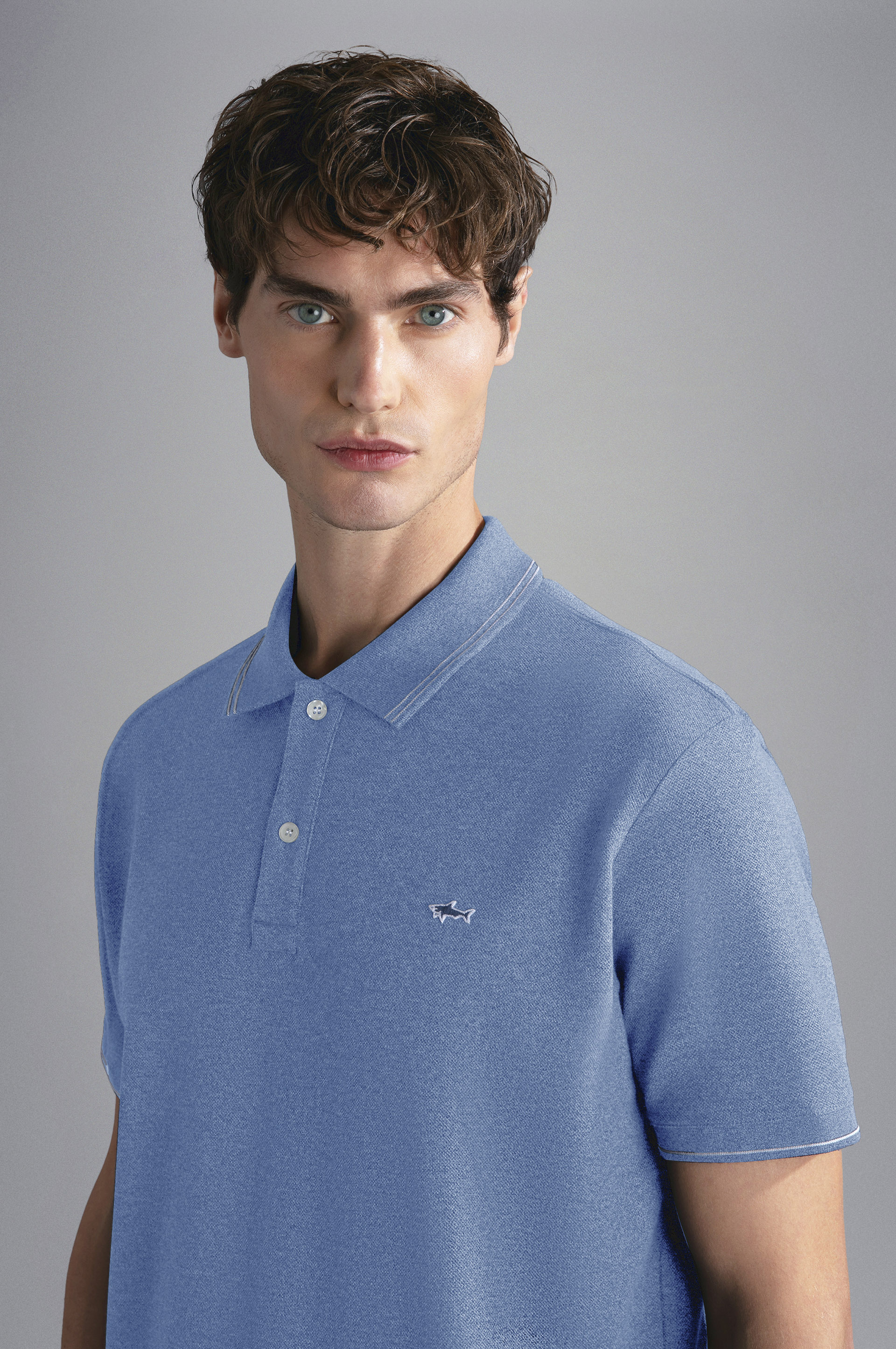 Piqué cotton Polo Shirt image number 4 Piqué cotton Polo Shirt image number 4