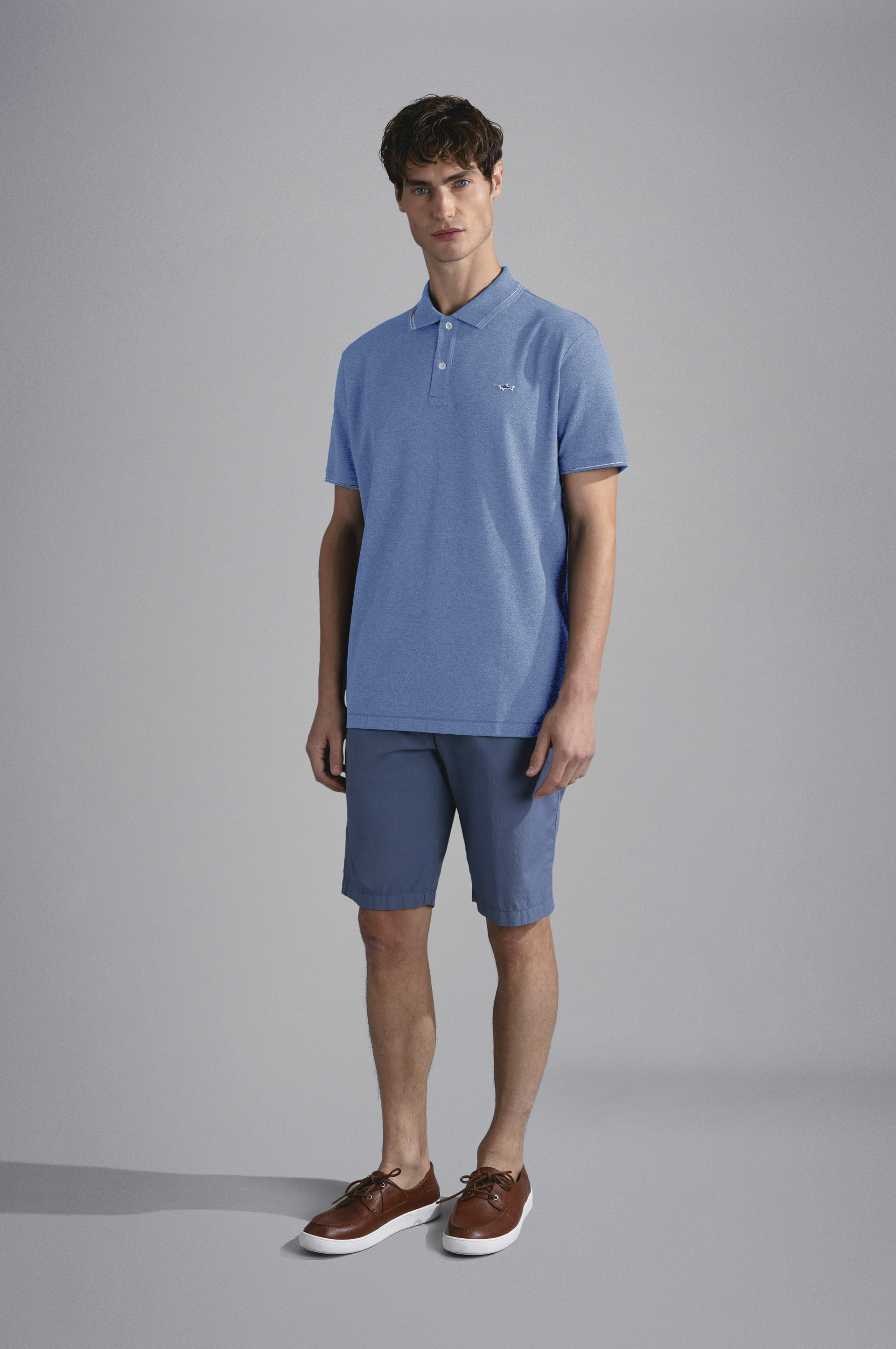 Piqué cotton Polo Shirt image number 2 Piqué cotton Polo Shirt image number 2
