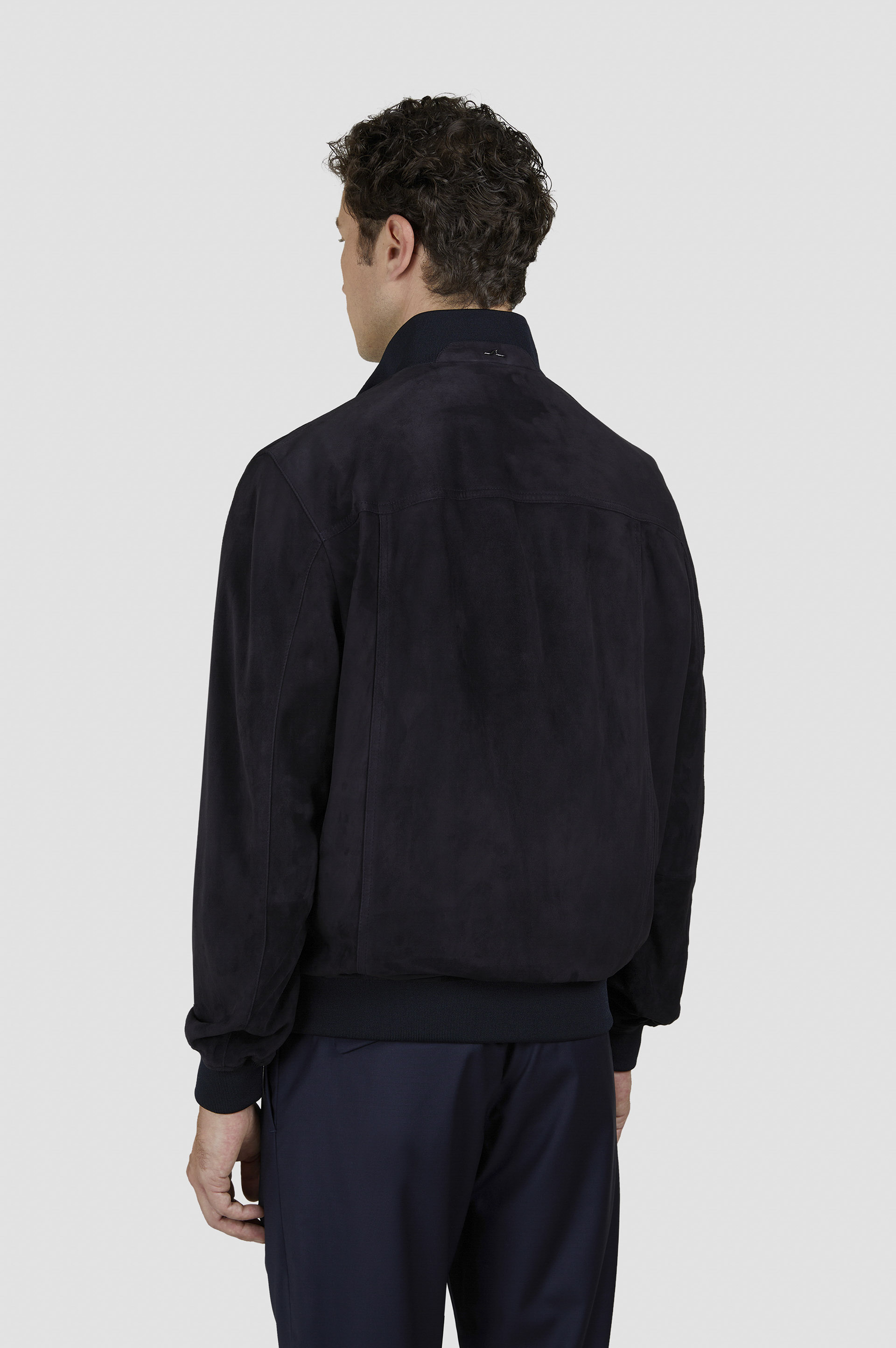 Aqualeather suede Bomber image number 3 Aqualeather suede Bomber image number 3