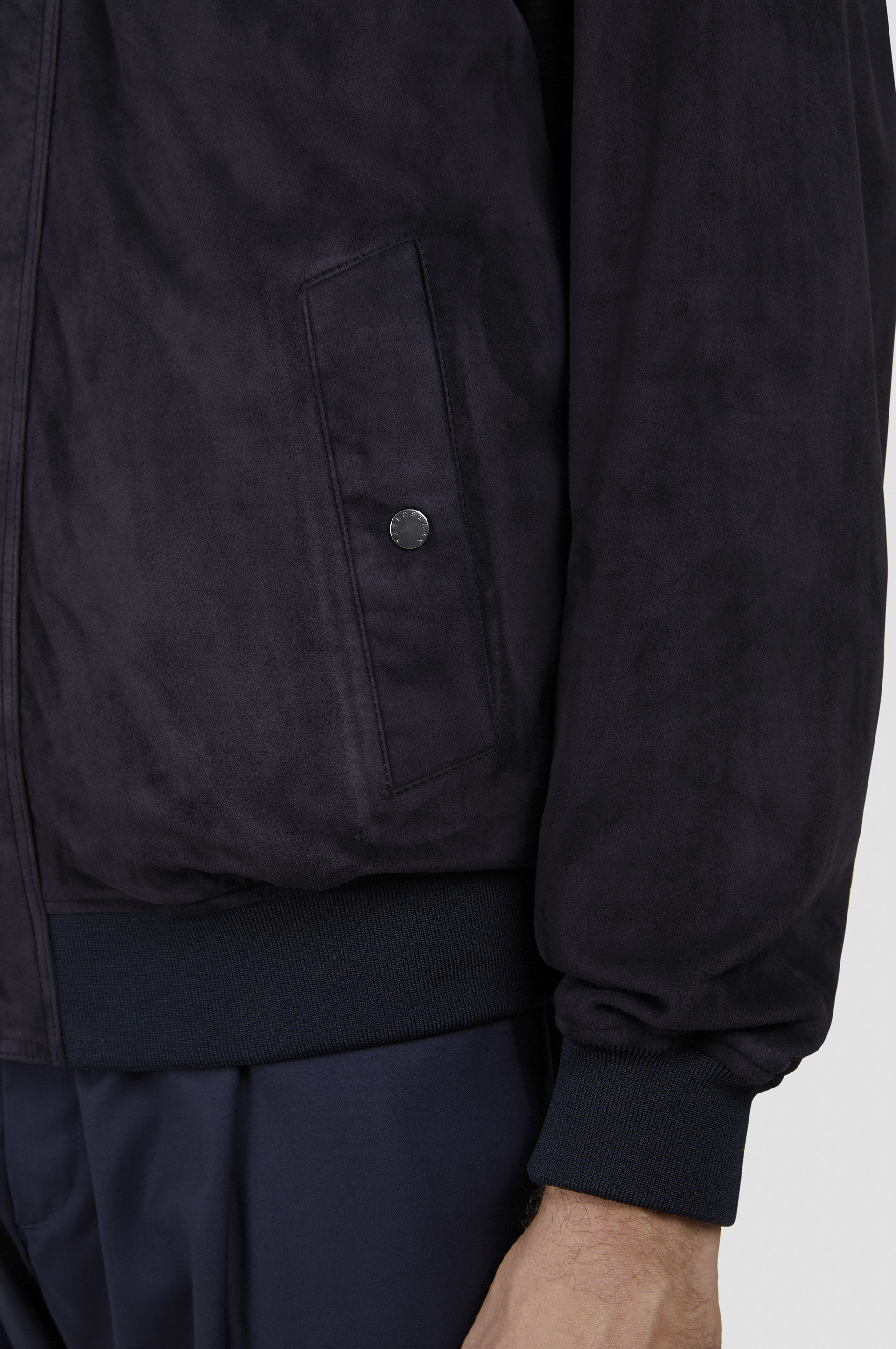 Aqualeather suede Bomber image number 5 Aqualeather suede Bomber image number 5