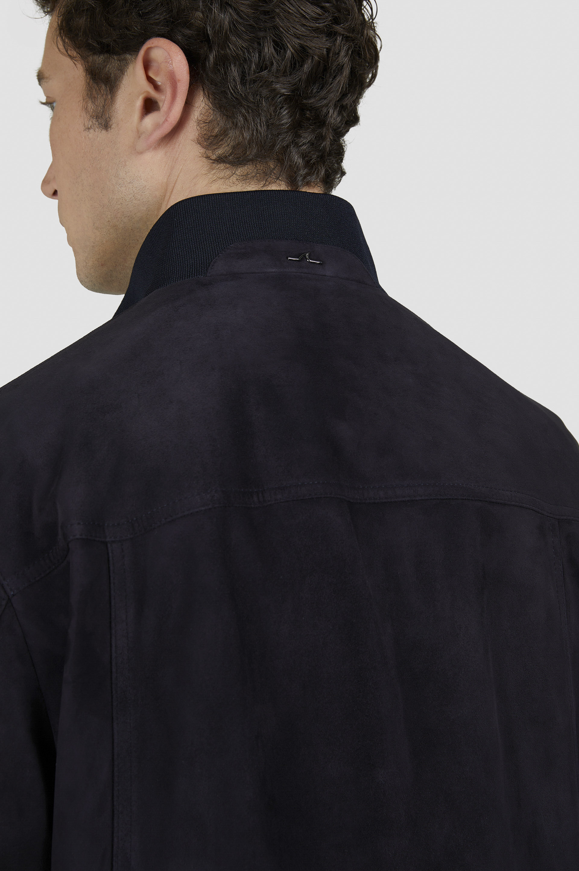 Aqualeather suede Bomber image number 6 Aqualeather suede Bomber image number 6