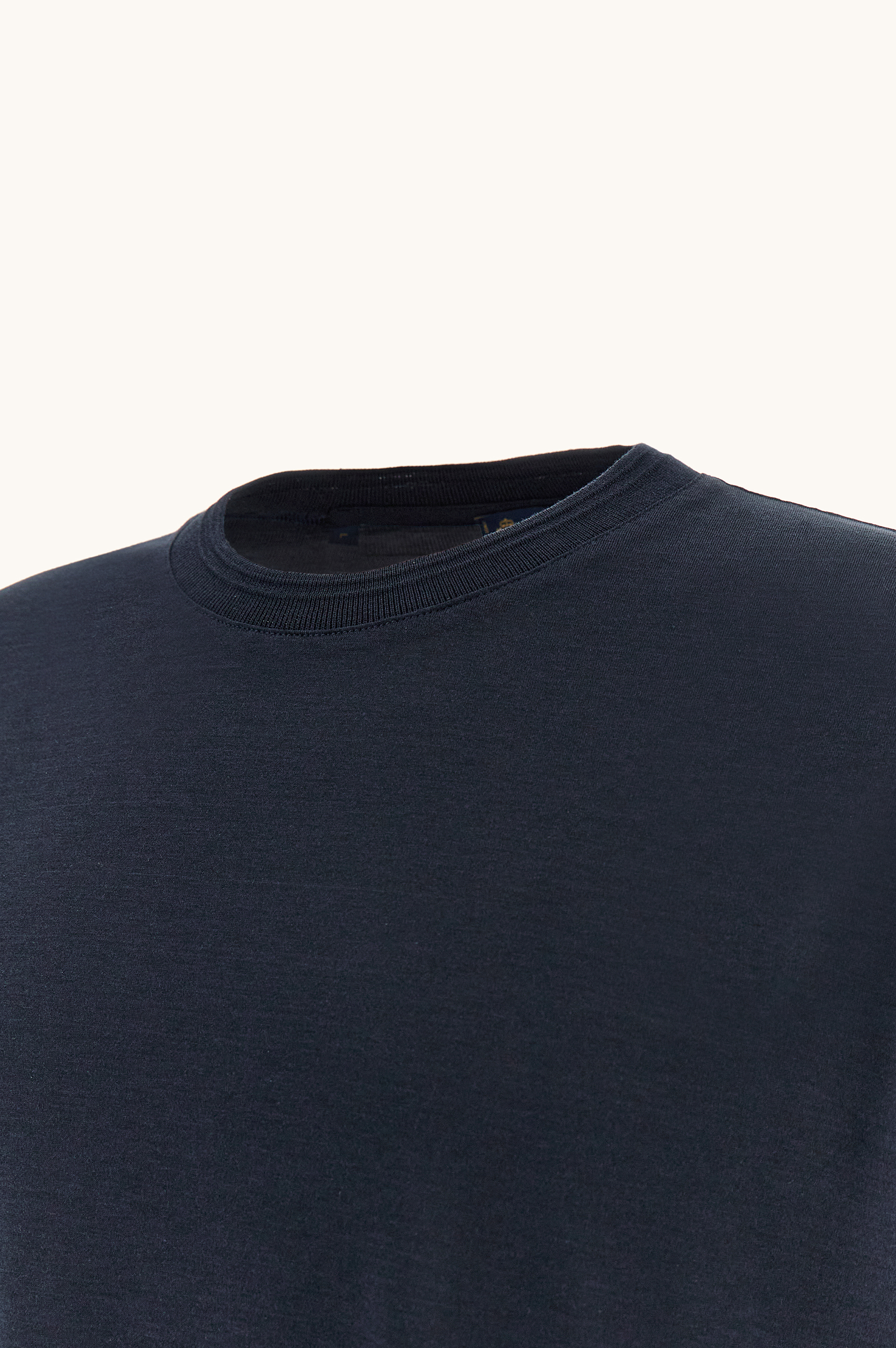 Cotton and silk T-shirt image number 1