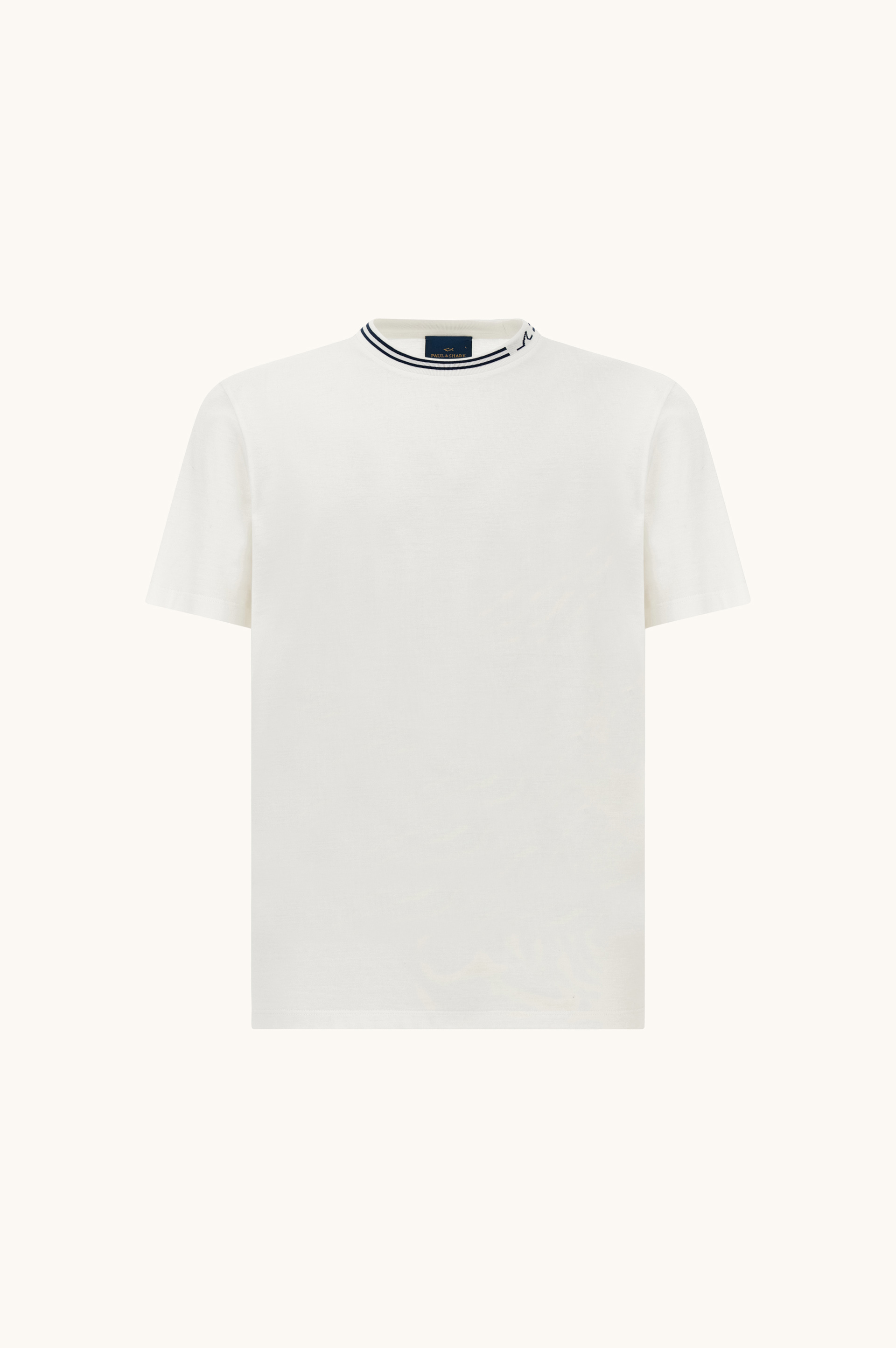 T-Shirt in perl&eacute; cotton jersey image number 1