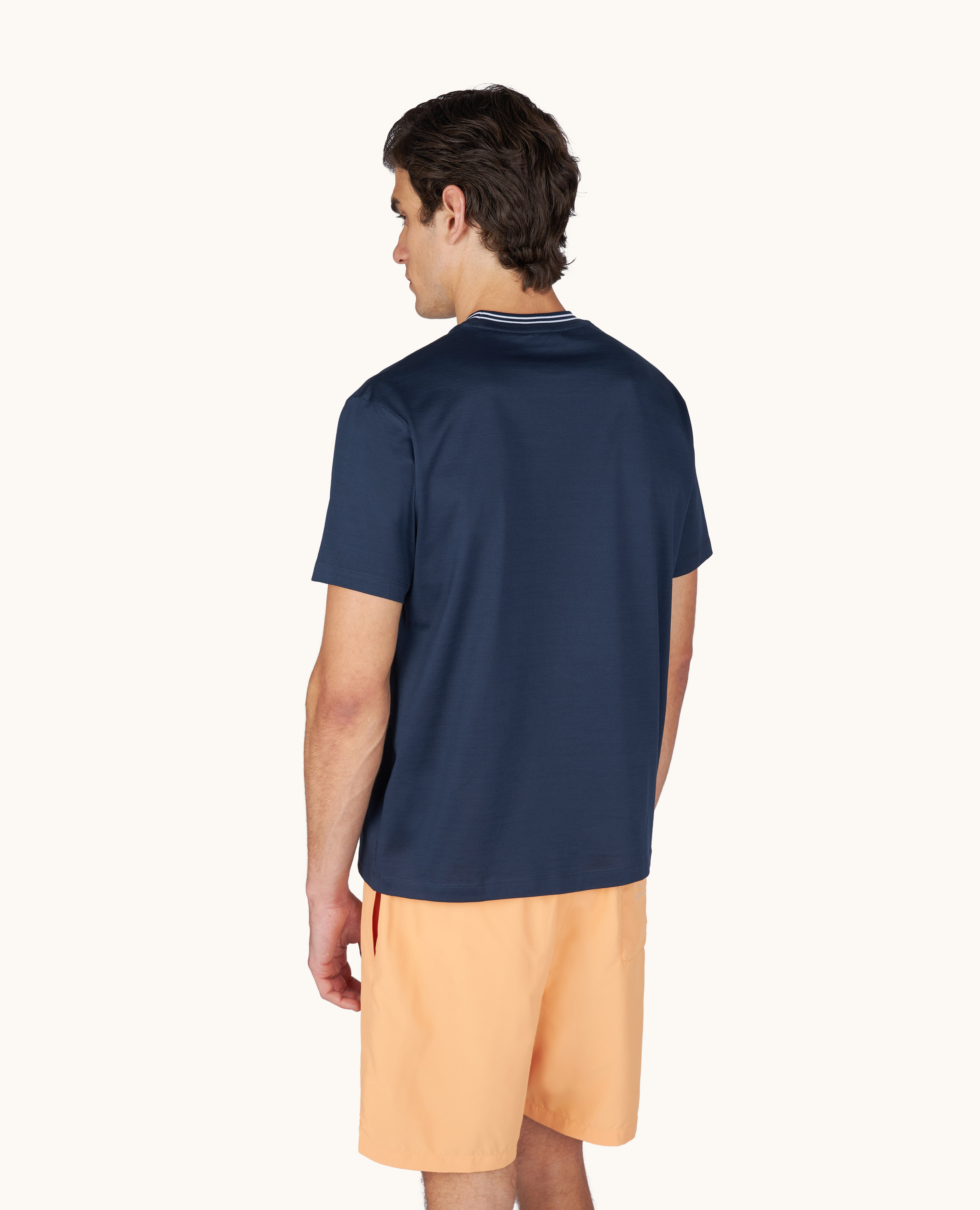 T-Shirt in perl&eacute; cotton jersey image number 3