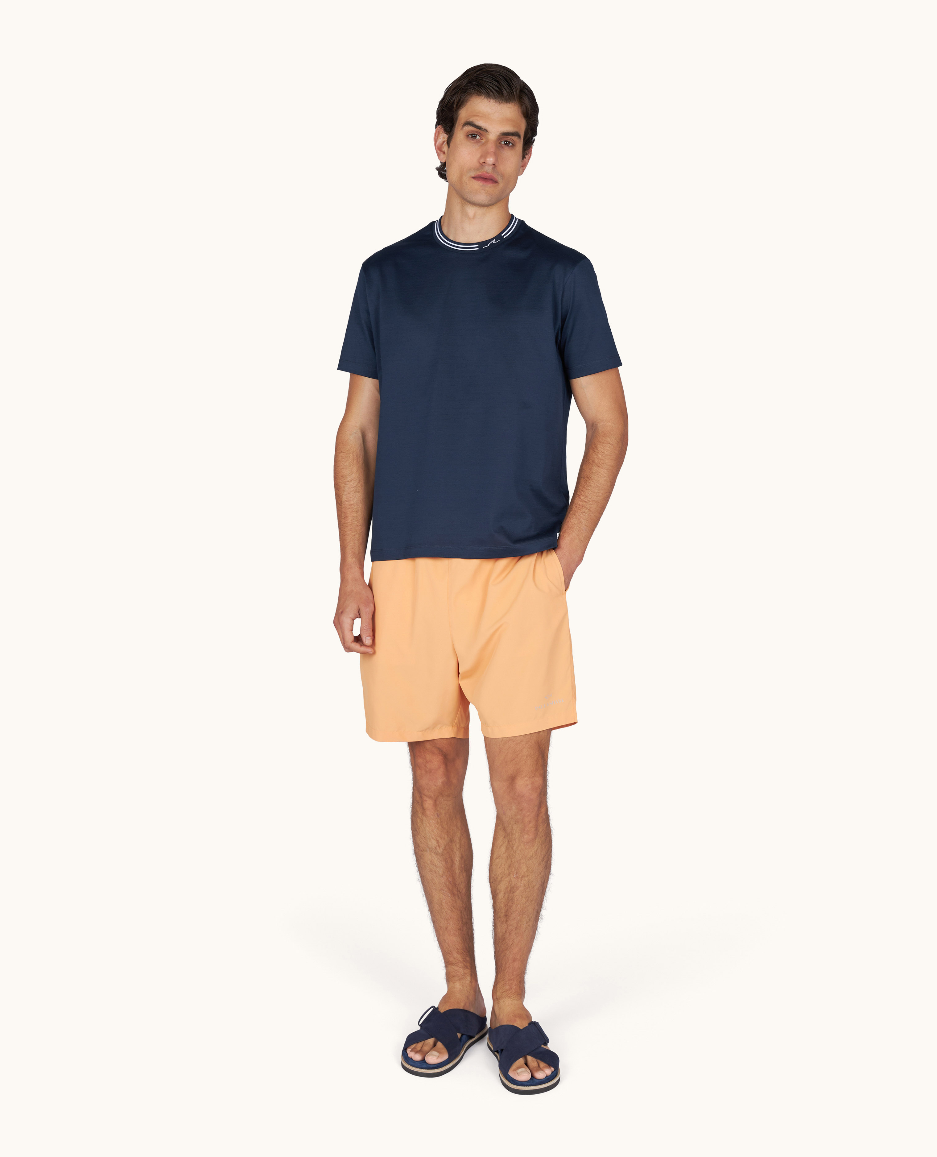 T-Shirt in perl&eacute; cotton jersey image number 2