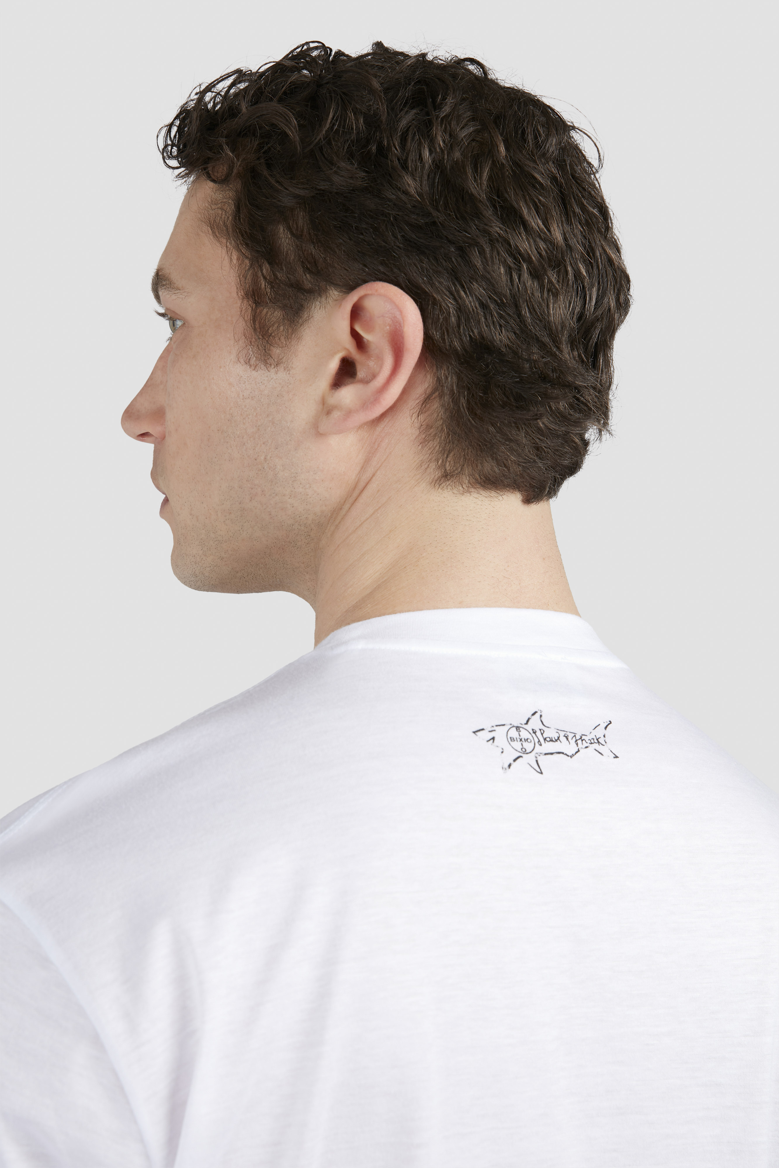 X-Soft jersey T-shirt with Capri print | Paul & Shark