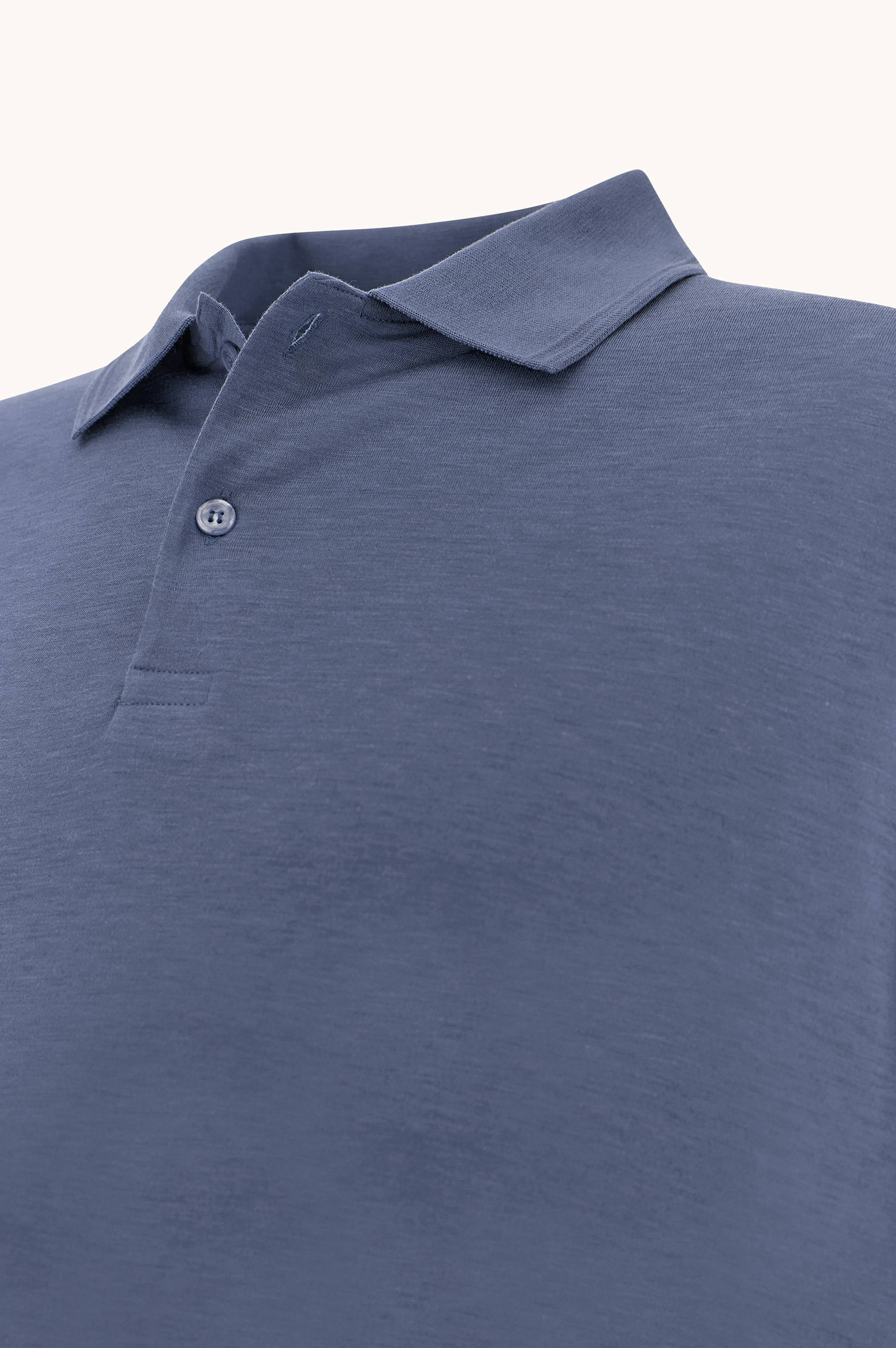 Cotton and silk polo image number 1