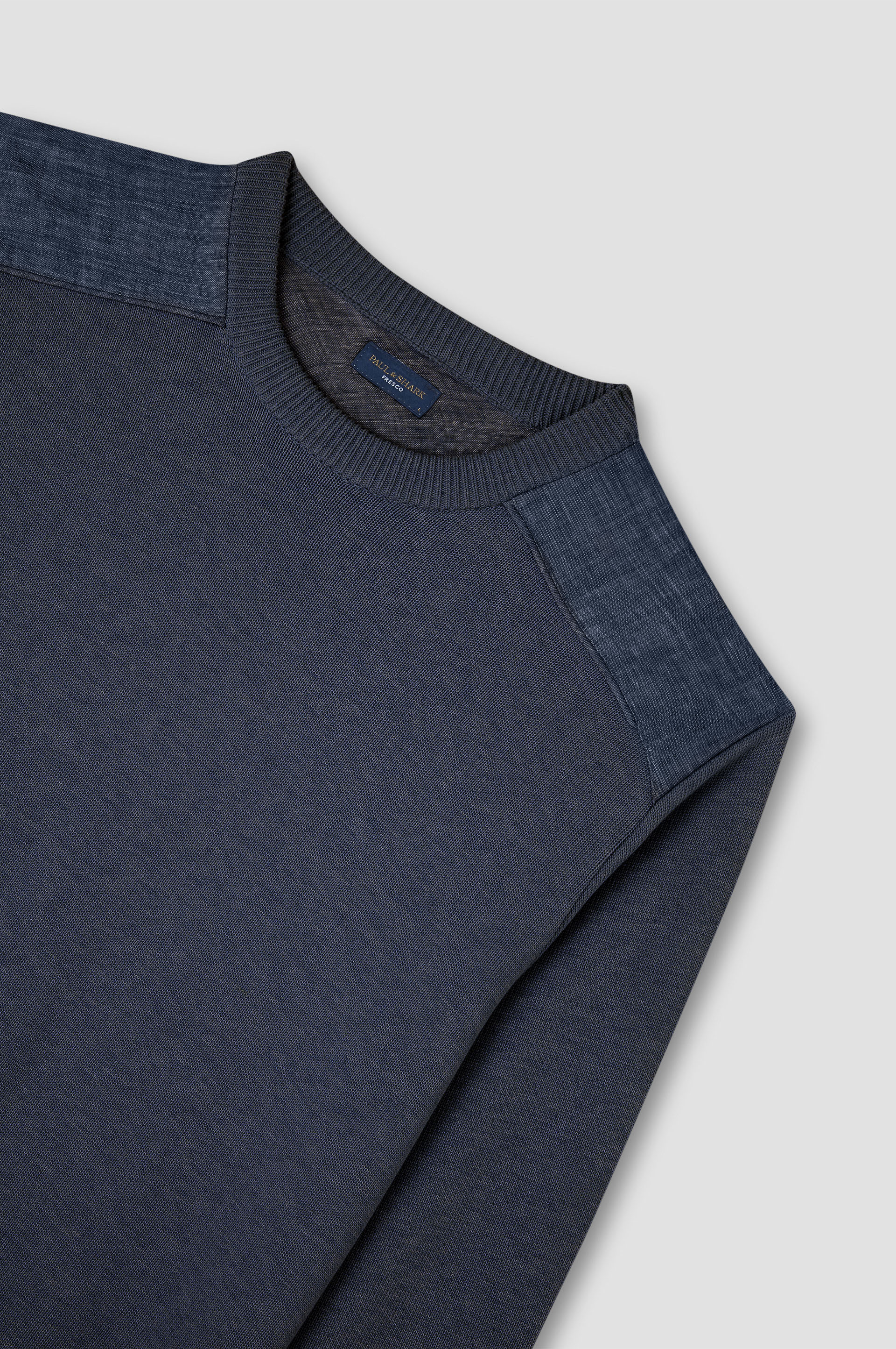 Ppsnabha Hugo Boss Orange Jumper Crew Neck Paul And Shark Sweater