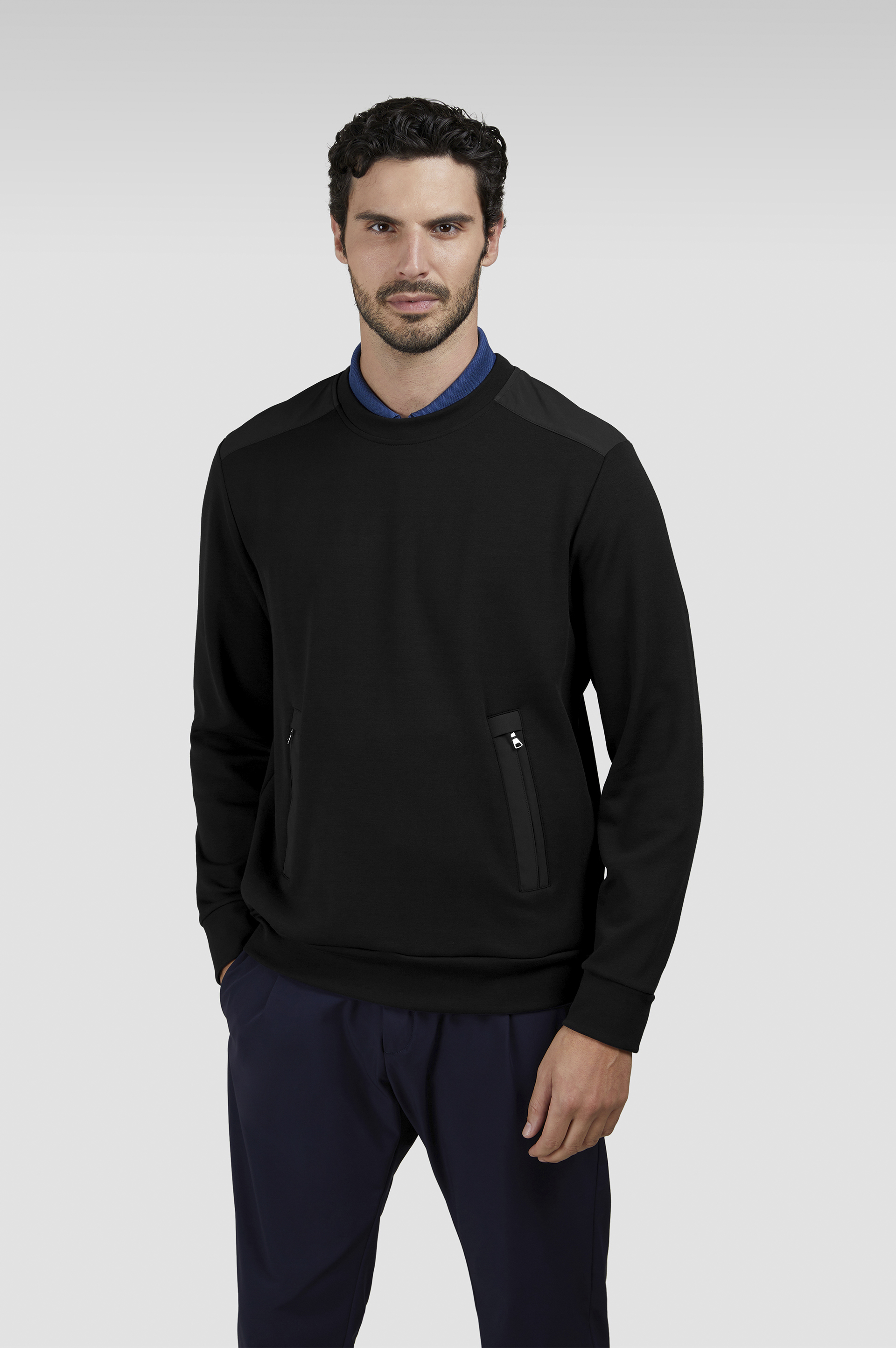 Active Fleece cotton sweatshirt with Typhoon Re-4x4 Stretch details image number 0