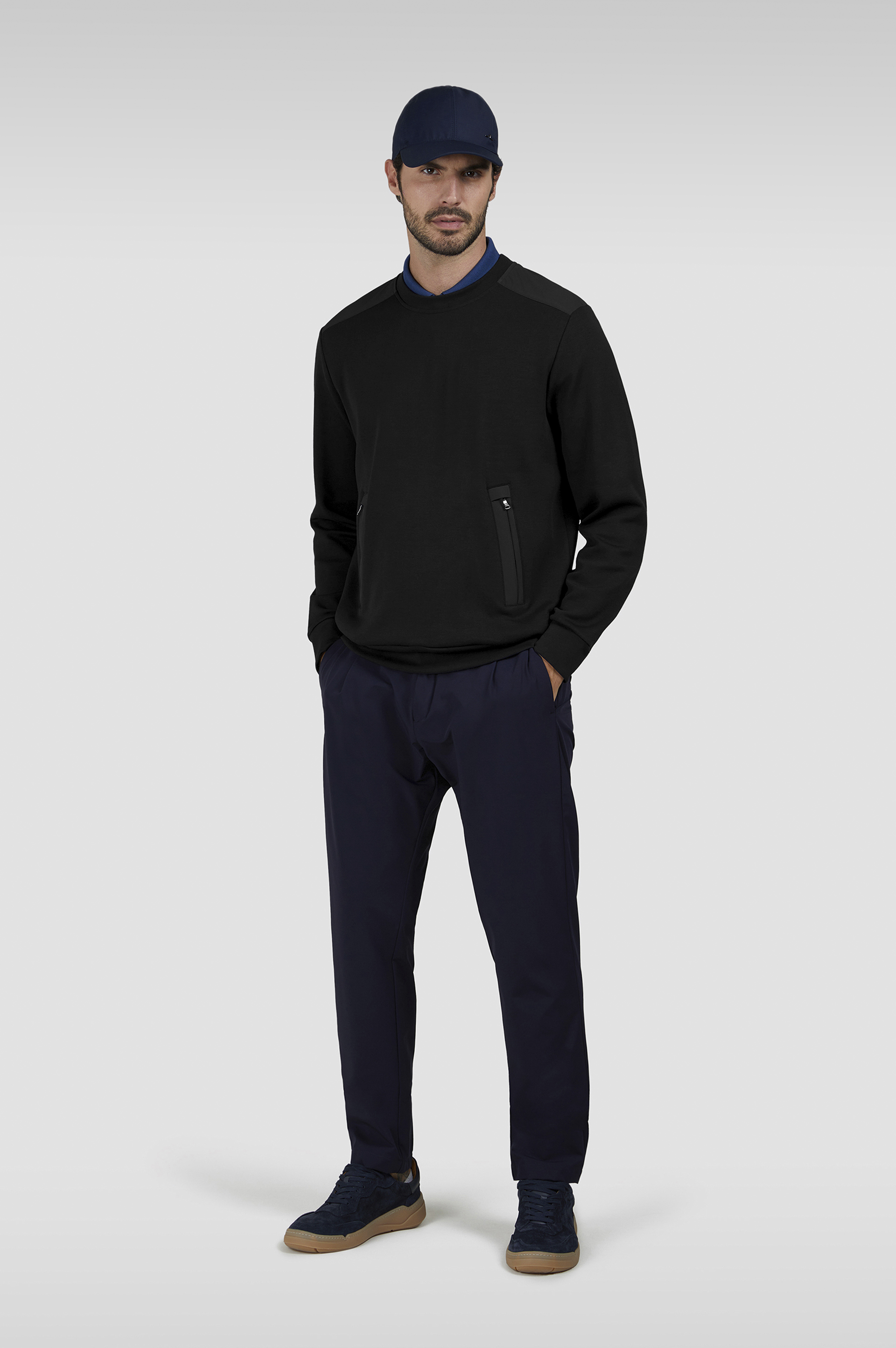 Active Fleece cotton sweatshirt with Typhoon Re-4x4 Stretch details image number 2