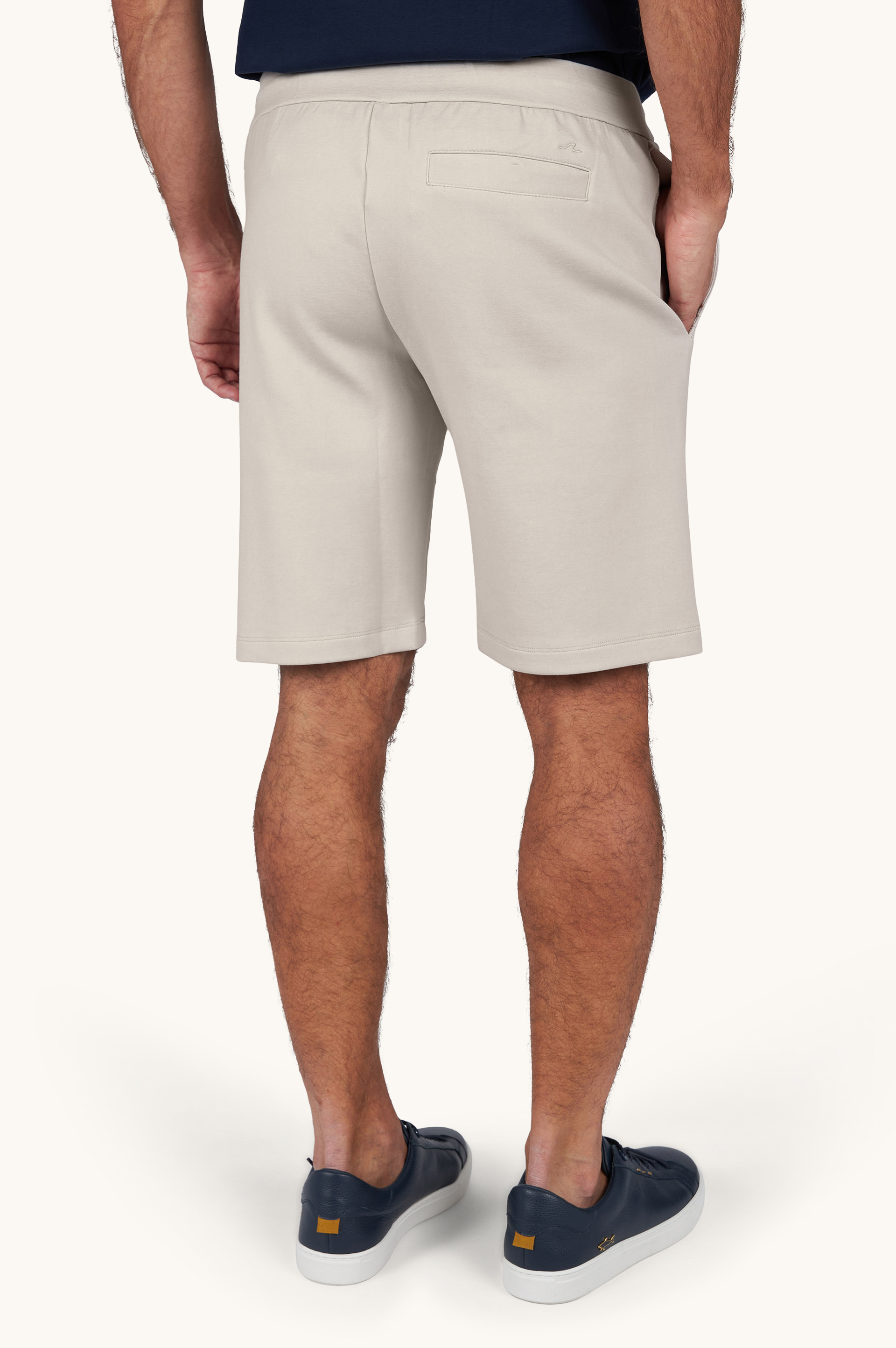 Active Fleece cotton sport bermuda shorts image number 3