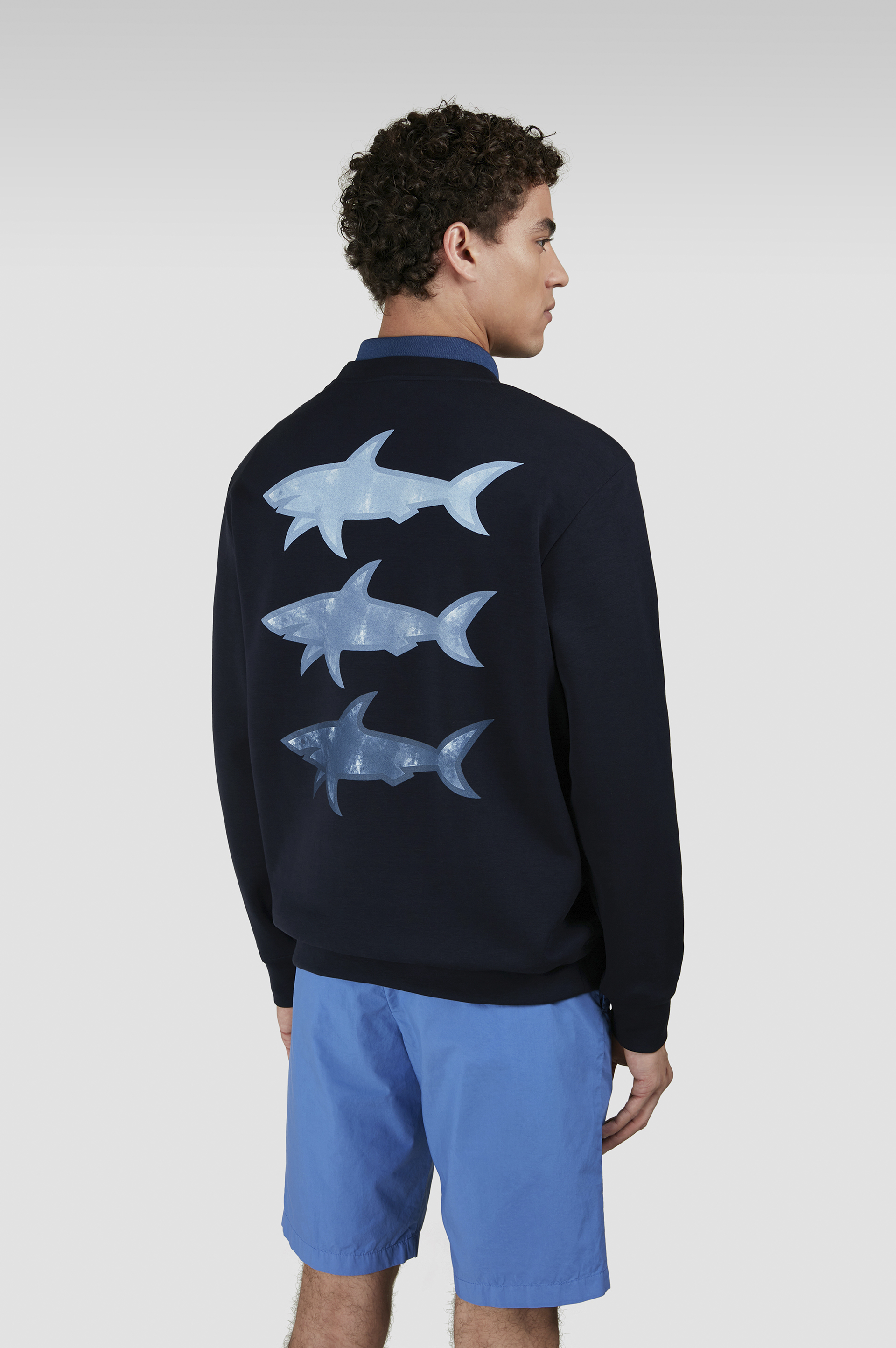 Sudadera X-Soft con estampado maxi Sharks image number 3