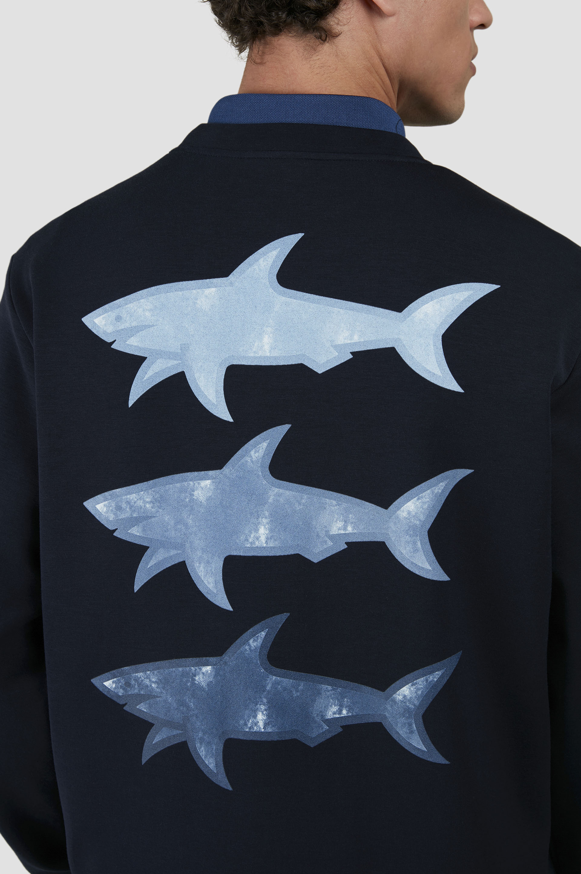 Sudadera X-Soft con estampado maxi Sharks image number 5