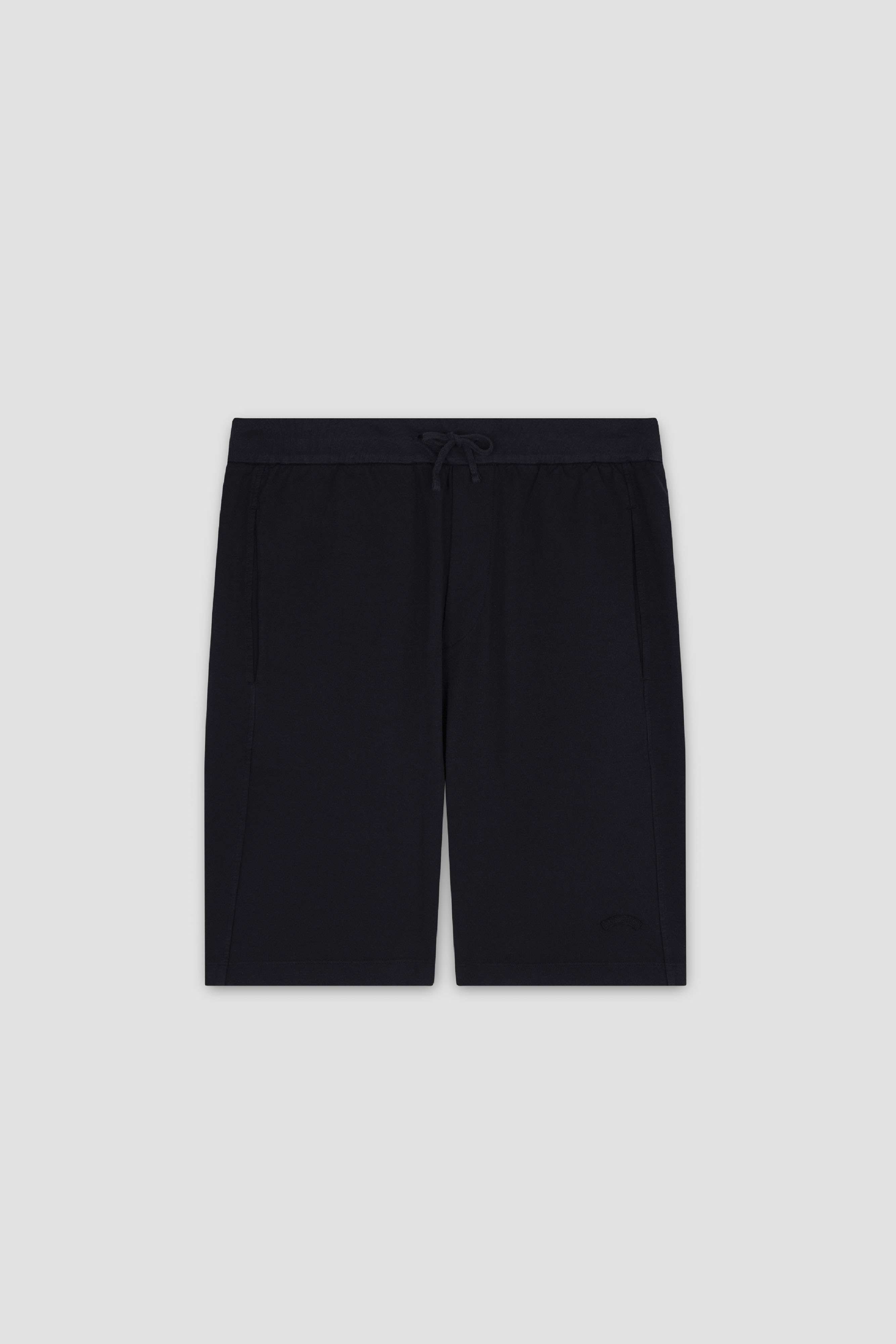 Garment-dyed bermuda in X-Soft fleece cotton image number 1