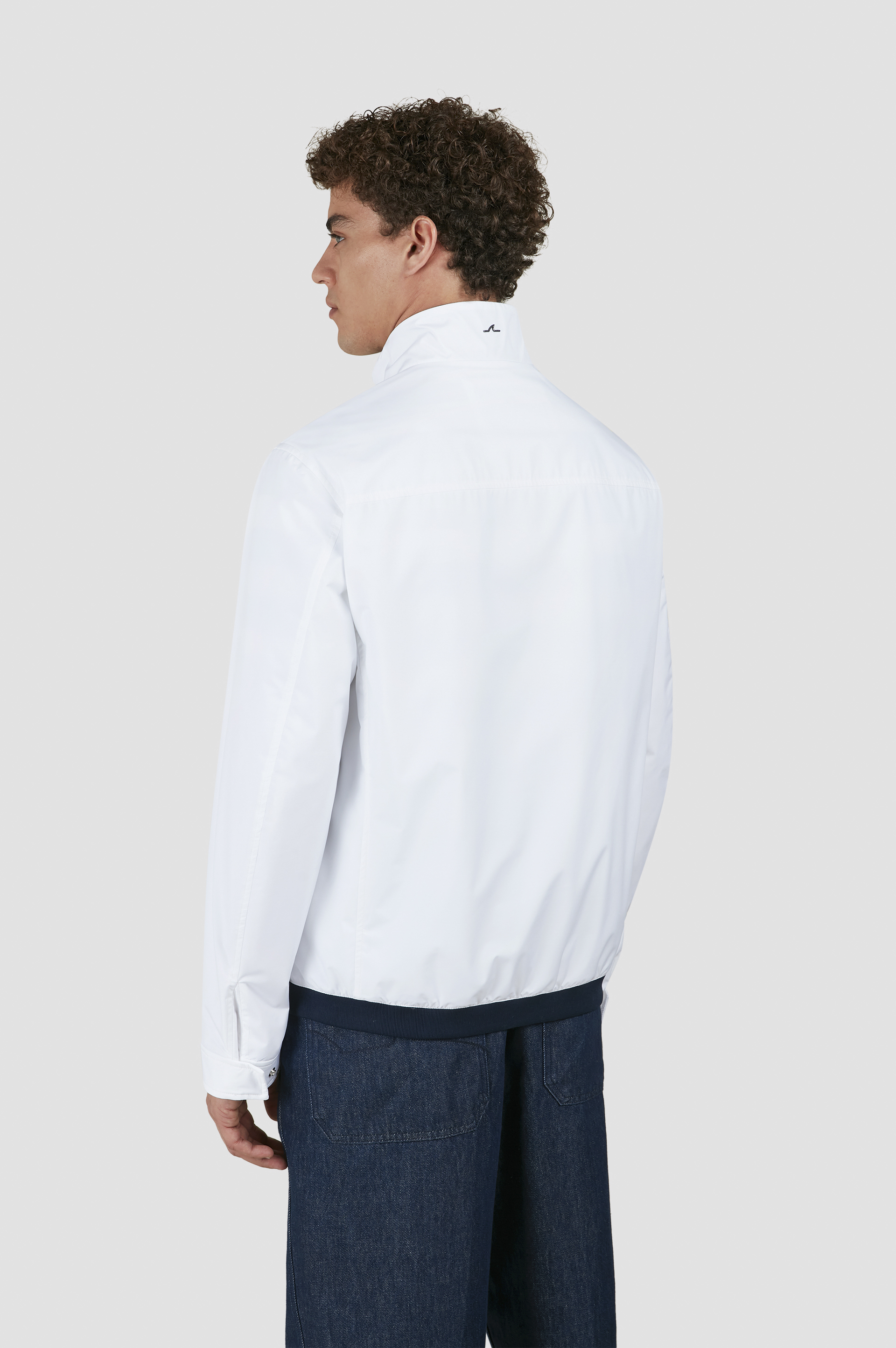 Paul & Shark Sailing Wind Jacket White | Jan Rozing Men's