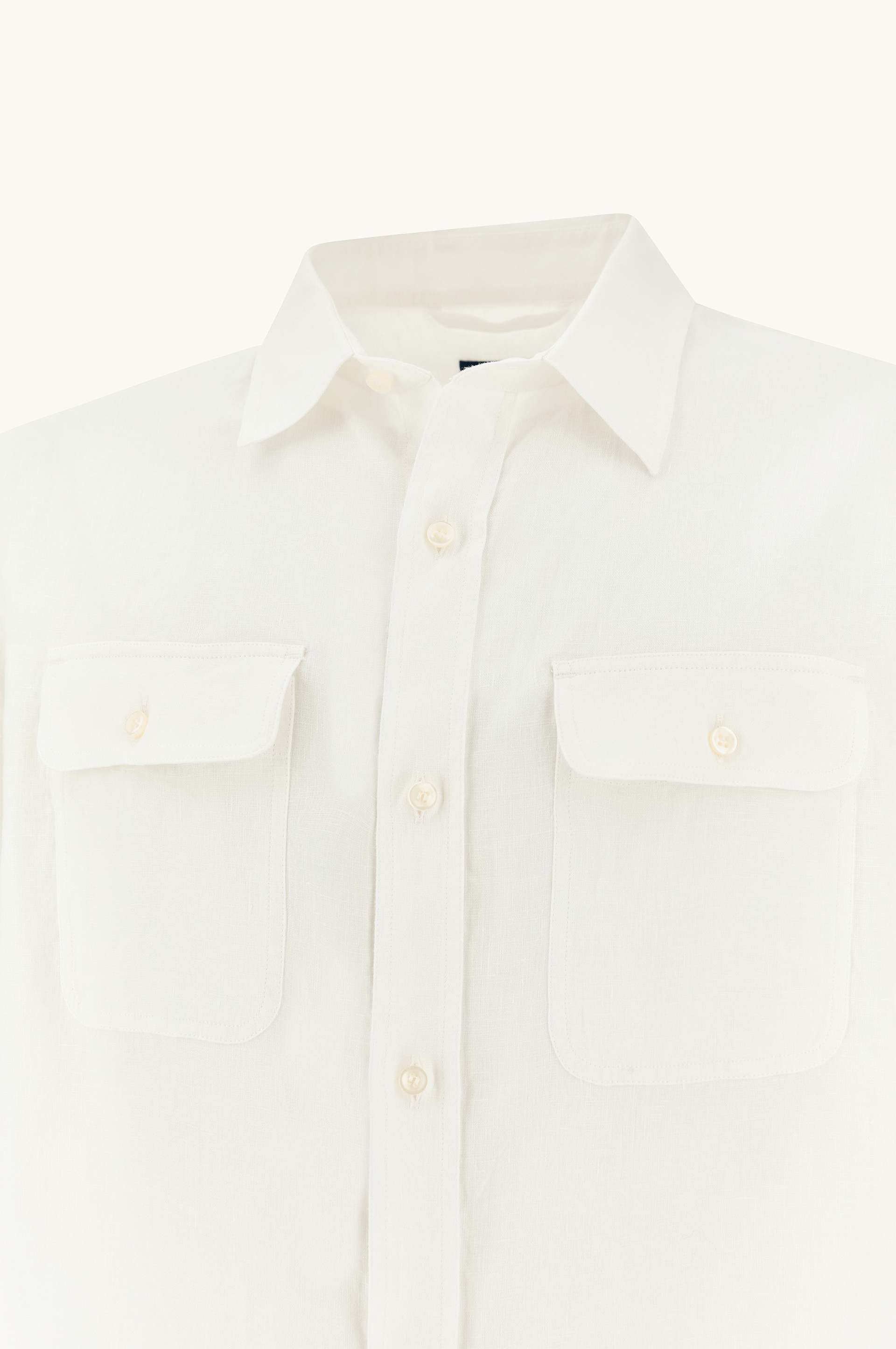 Linen overshirt image number 5