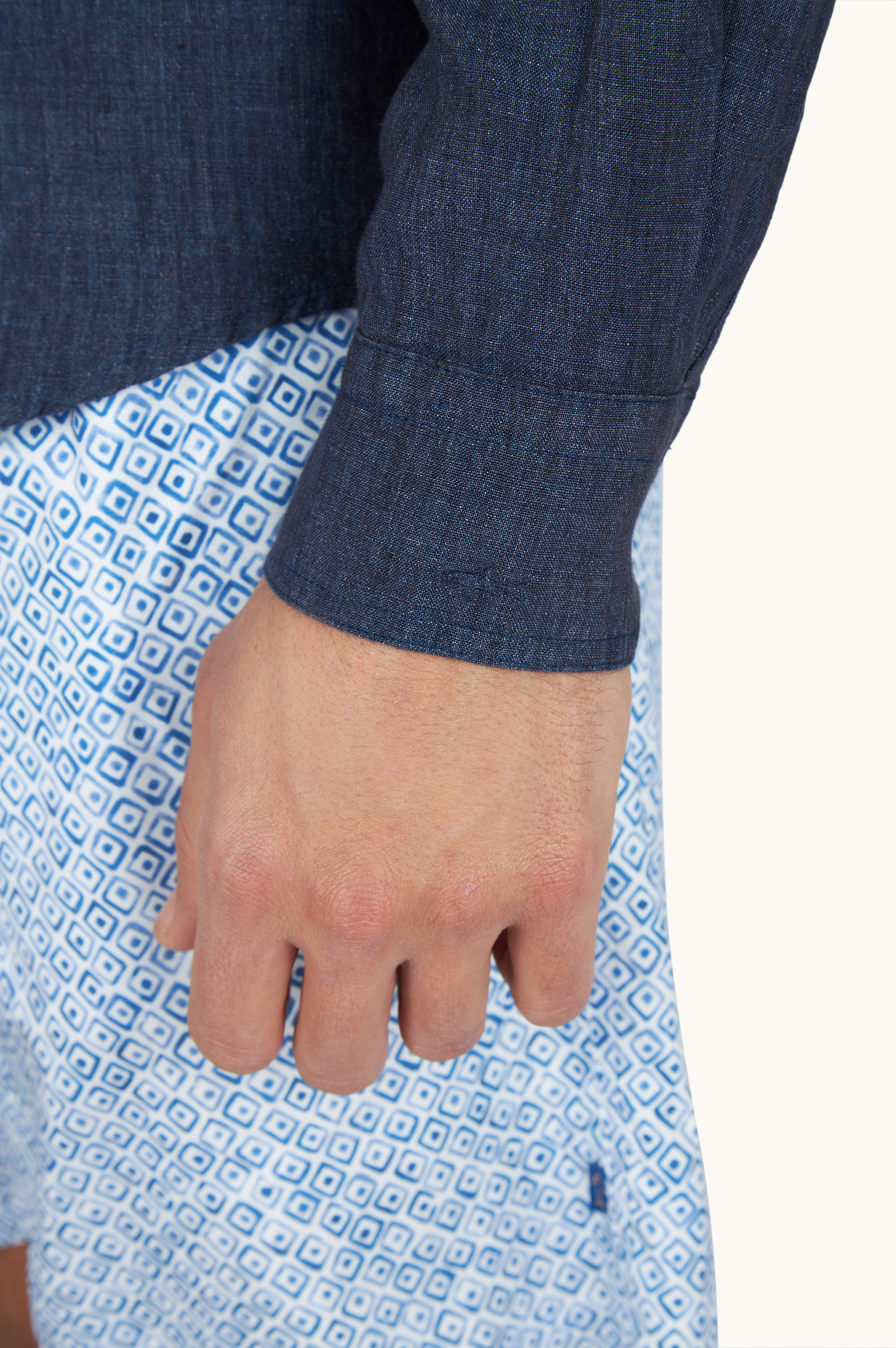 Linen overshirt image number 4