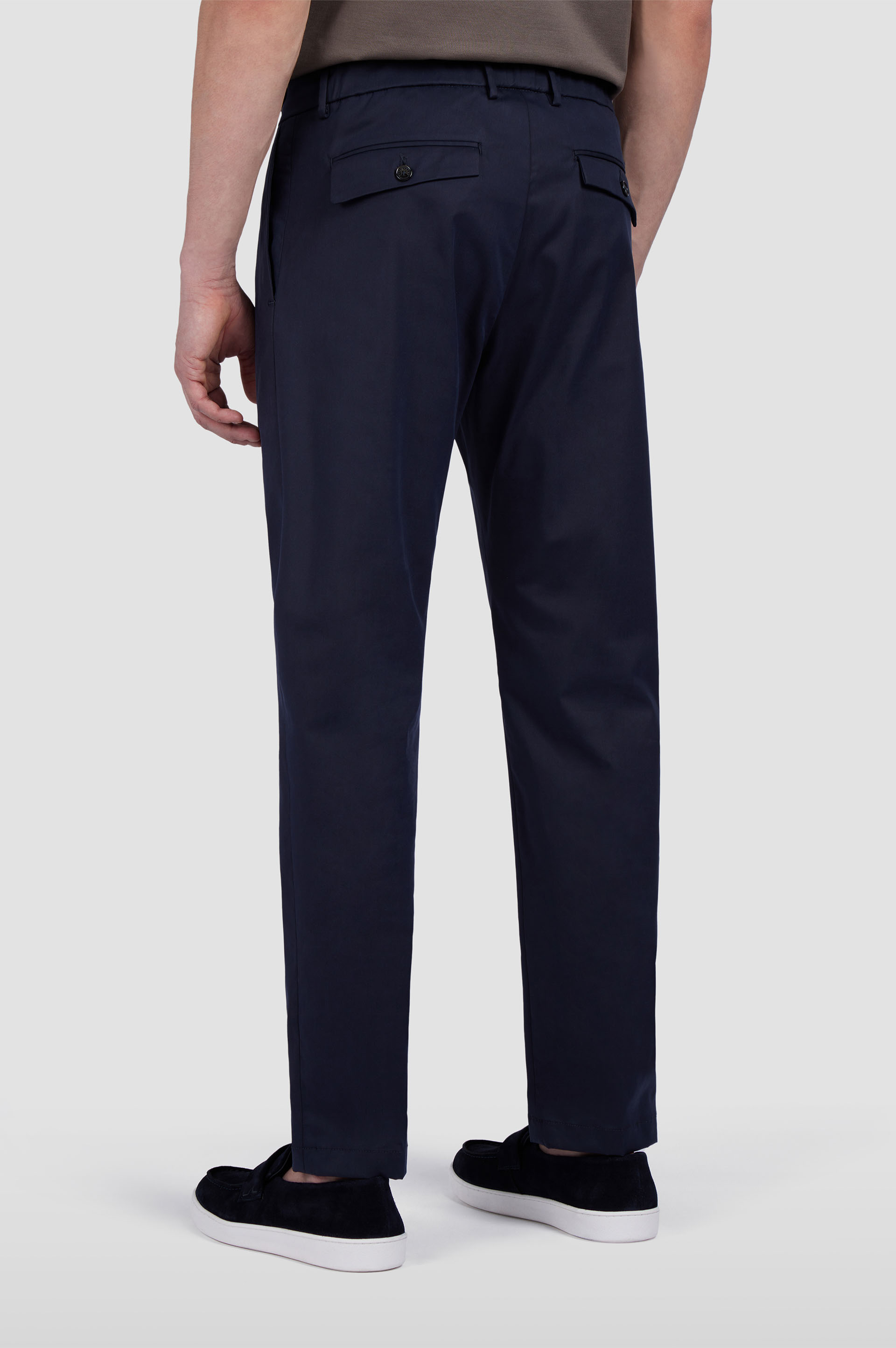 Chino pants in cotton and stretch tencel | Paul & Shark