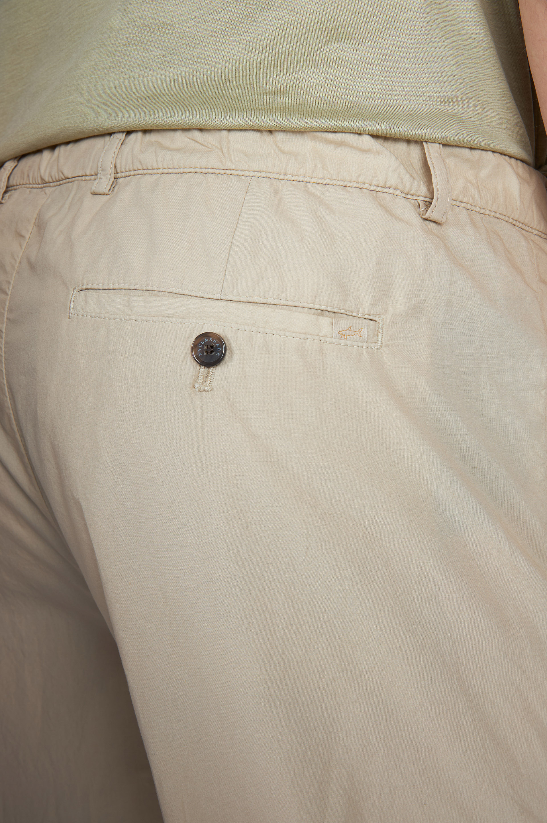 Чиносы из ультралегкого хлопкового поплина image number 3