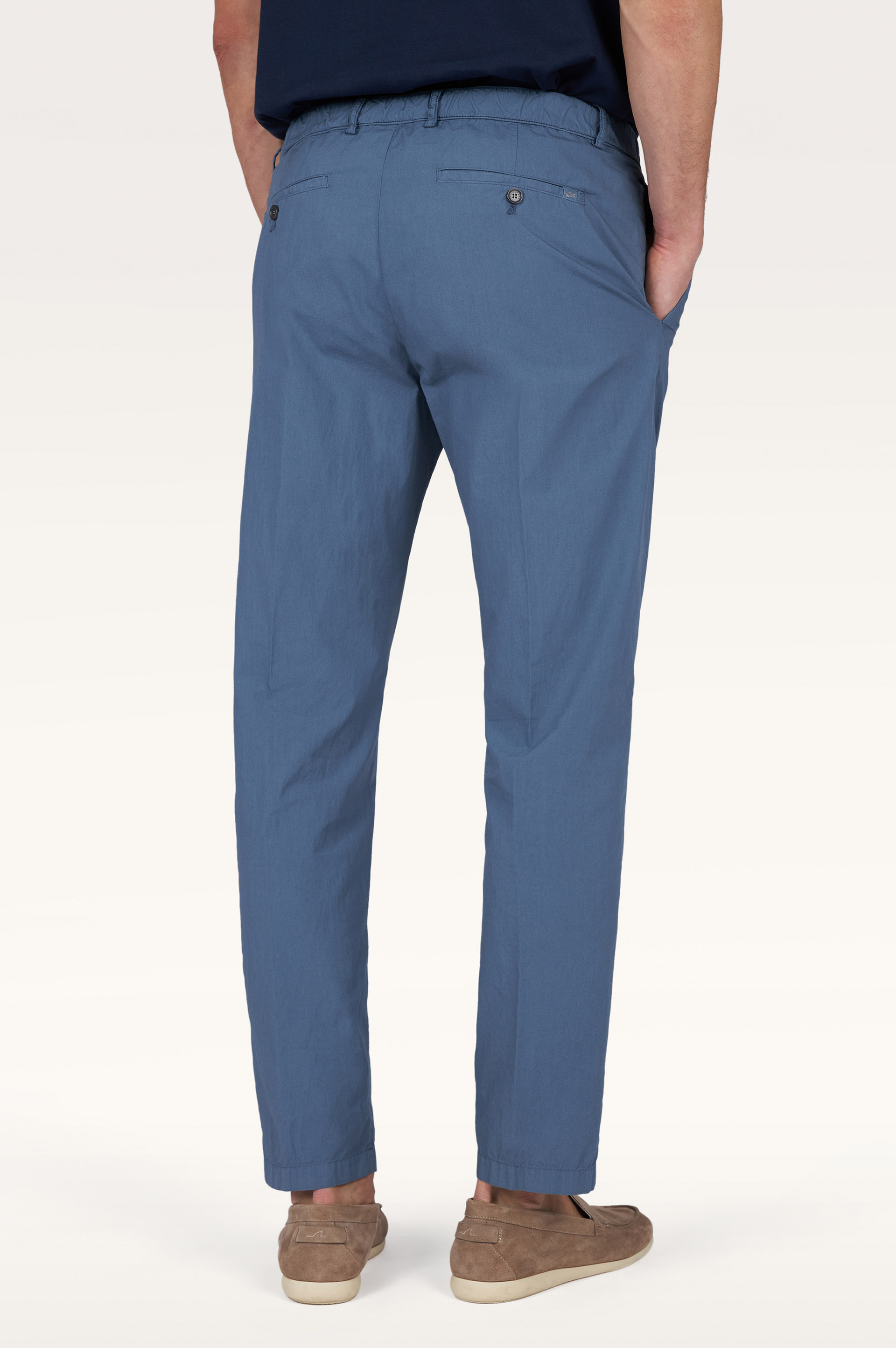 Chino pants in Ultralight Poplin cotton image number 2