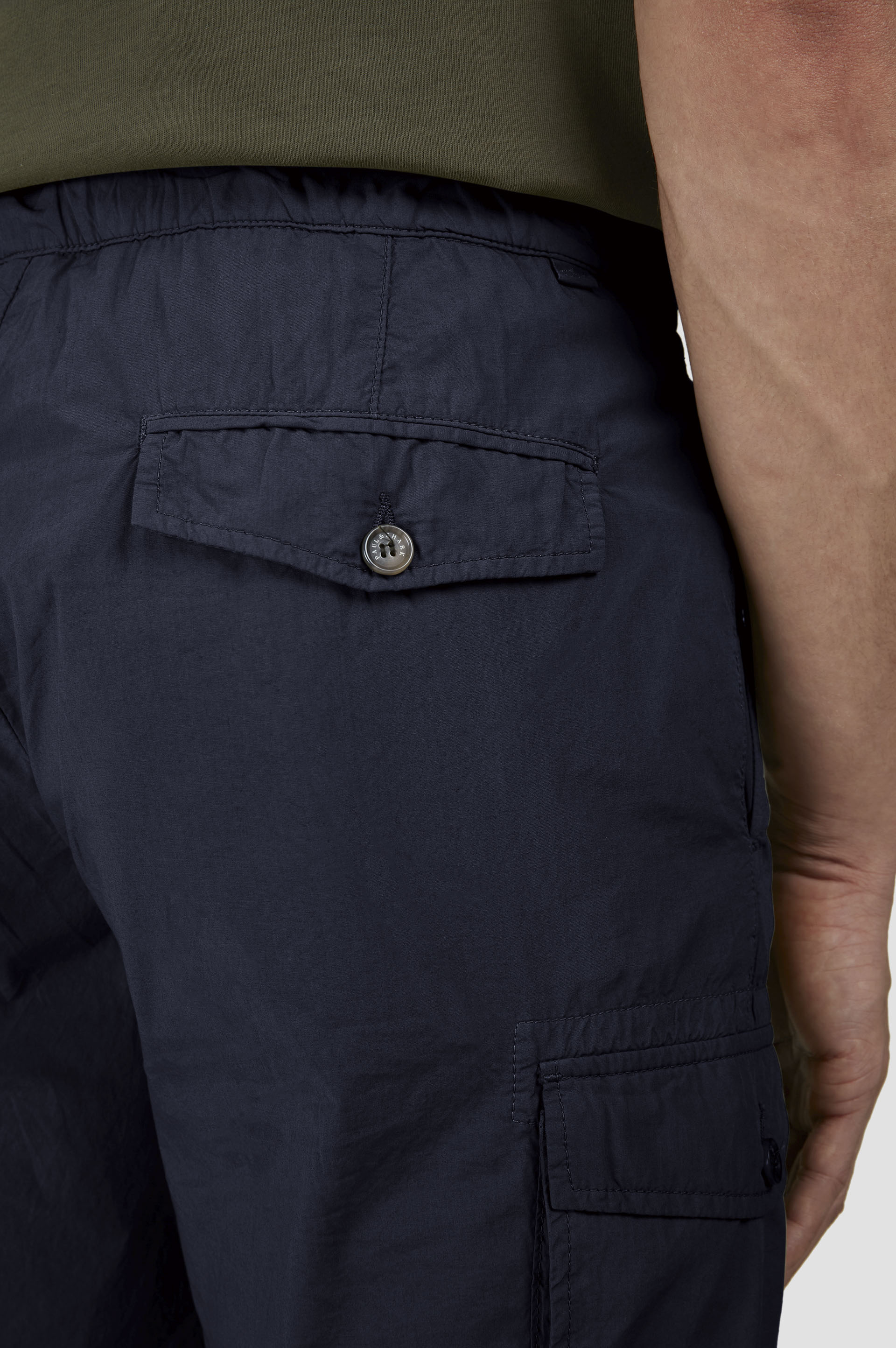 【BAON】[unisex] Platney Cotton Cargo Bermuda Pants GREEN-BABY-TODDLER-BOY-CARGO-