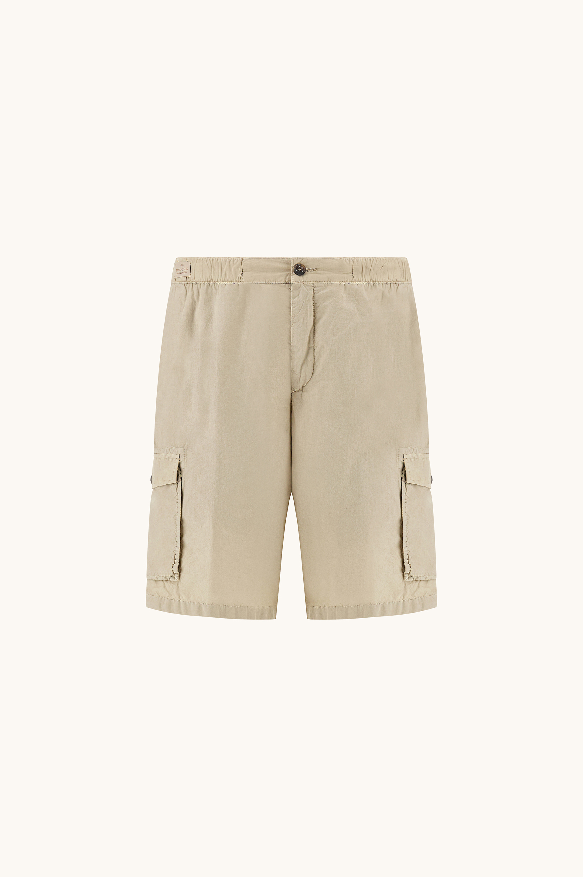 Cargo bermuda in Ultralight Poplin cotton image number 1