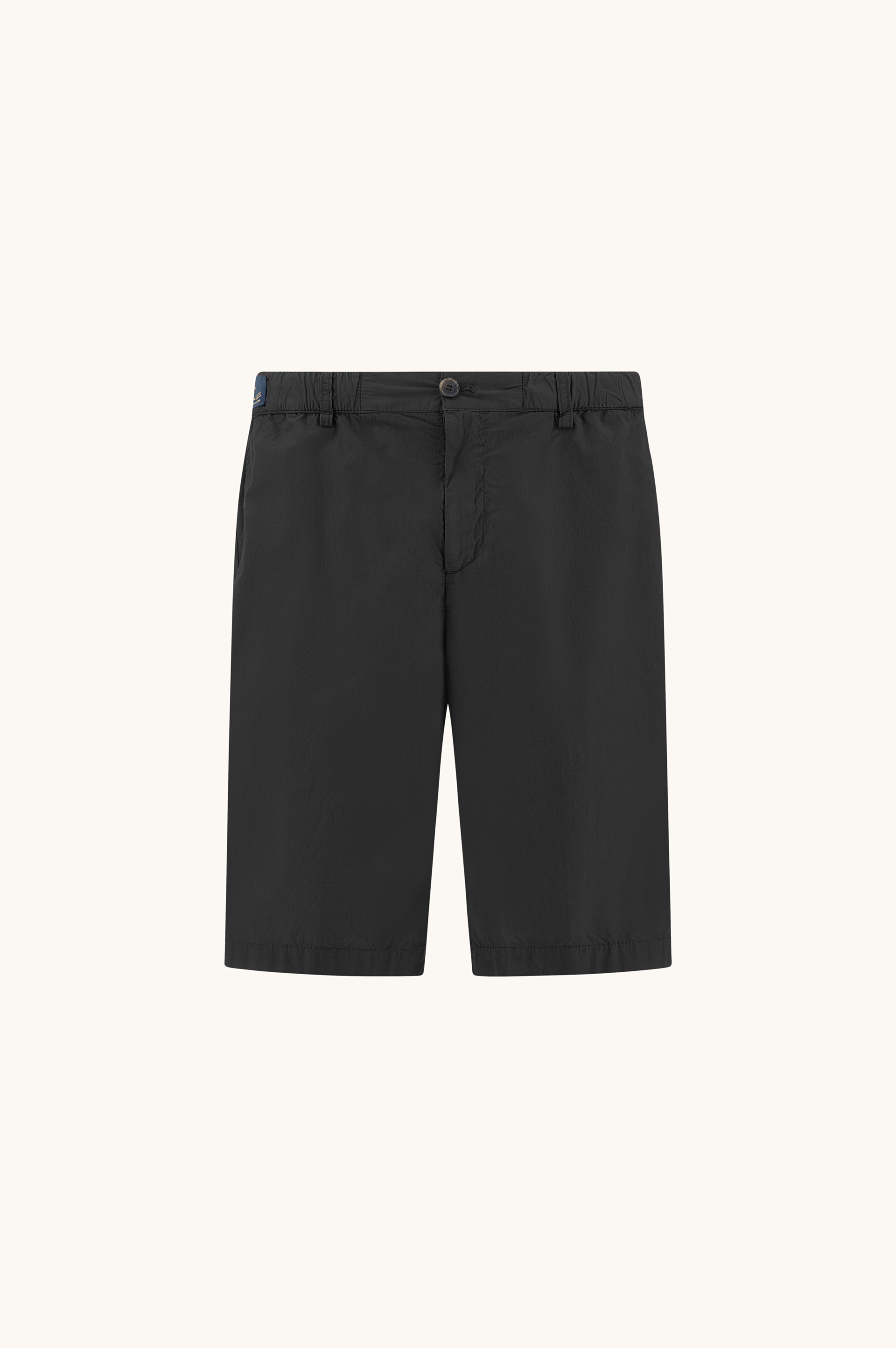 Ultralight Poplin cotton bermuda with drawstring image number 0