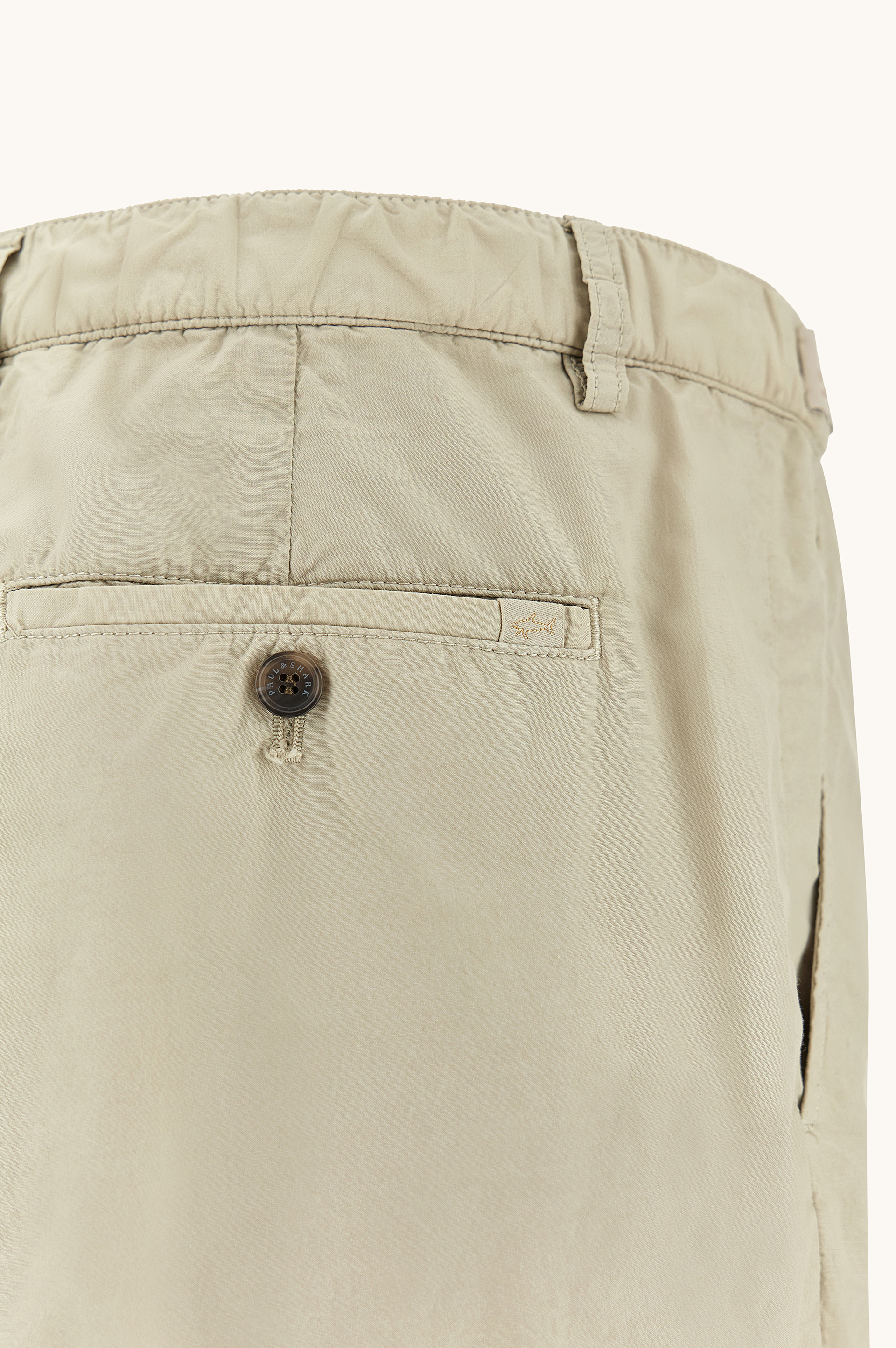 Bermuda in cotone Ultralight Popeline con coulisse image number 6