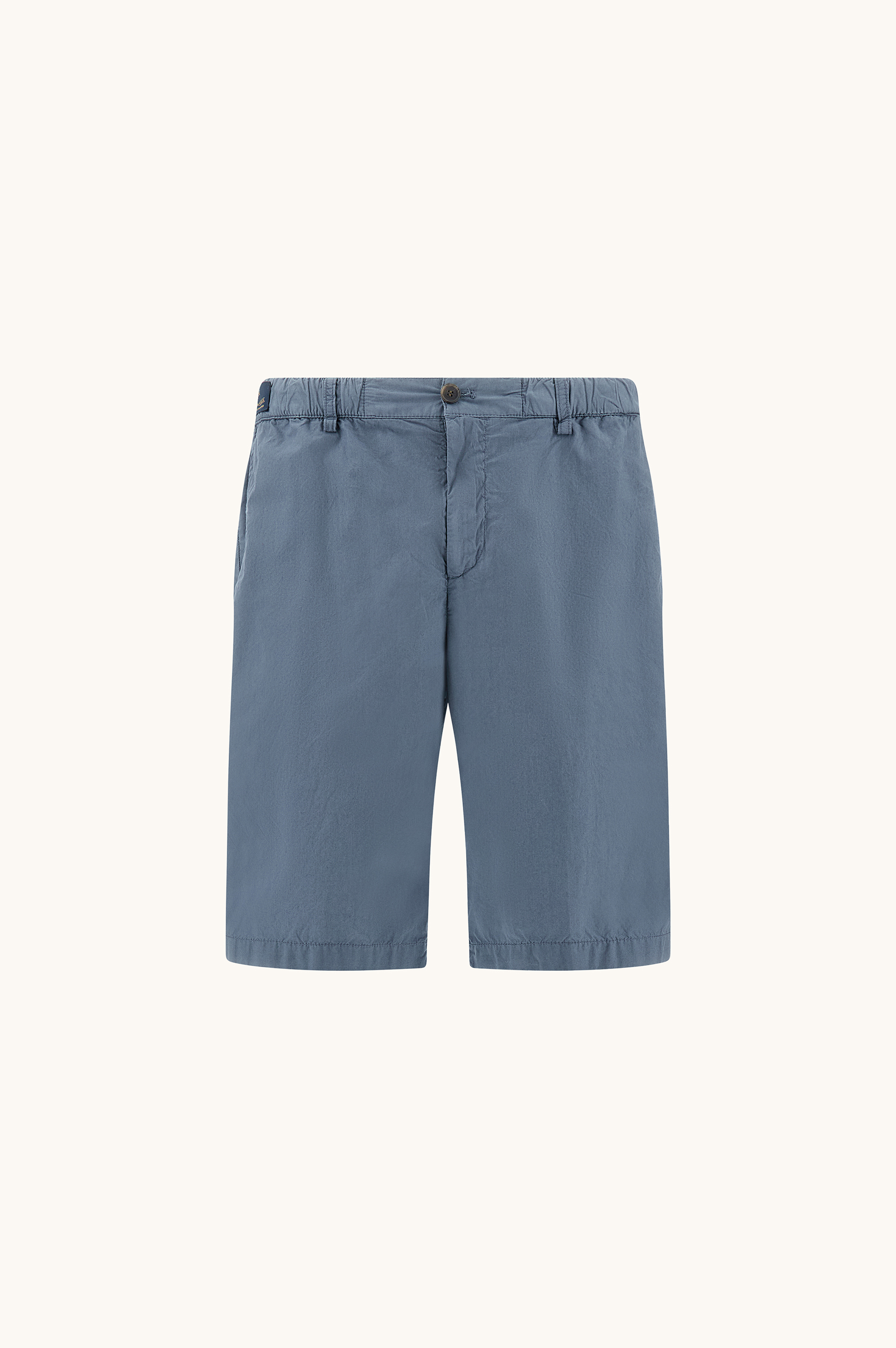 Bermuda in cotone Ultralight Popeline con coulisse image number 0